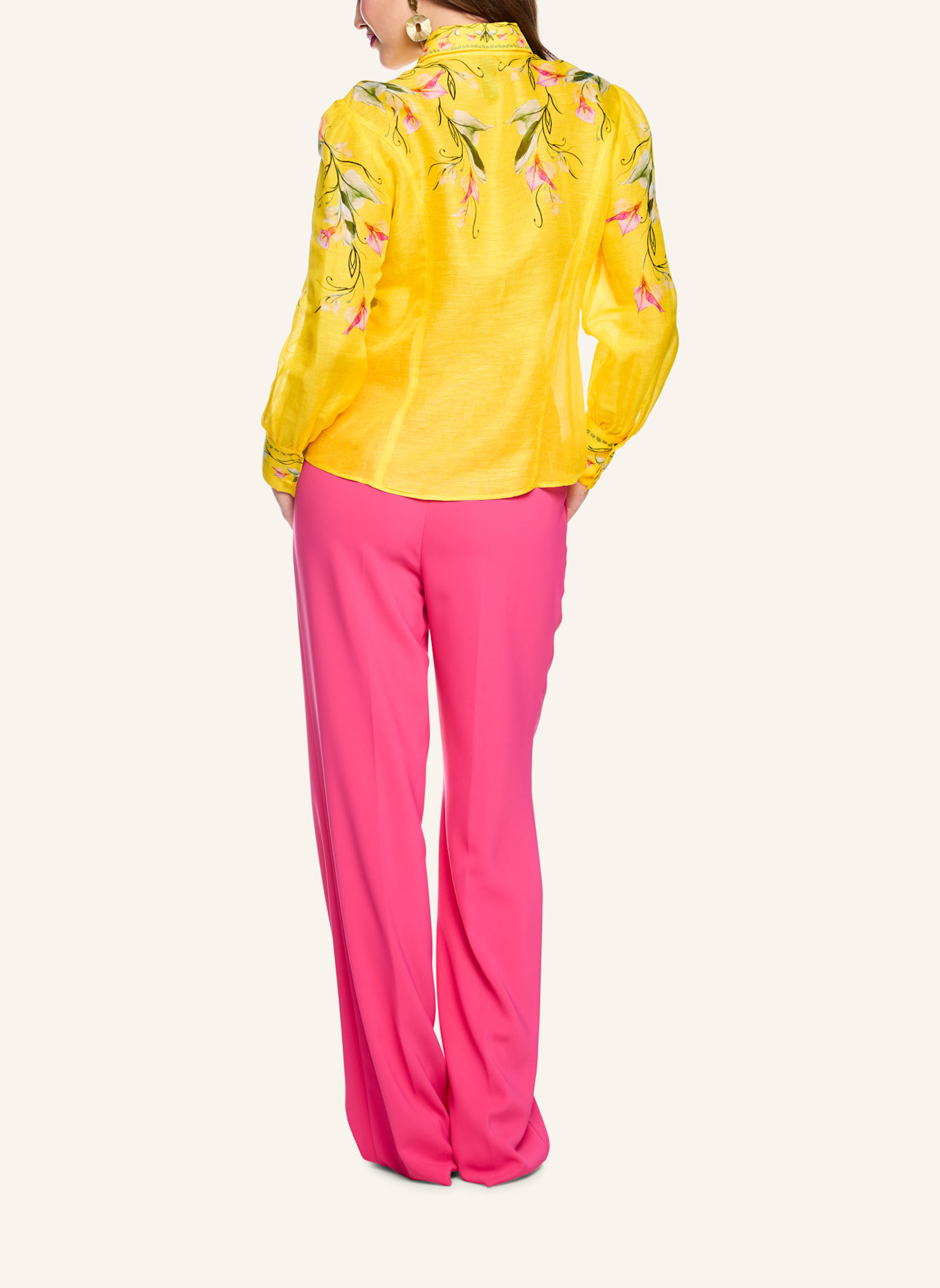 MARC CAIN Bluse: GELB