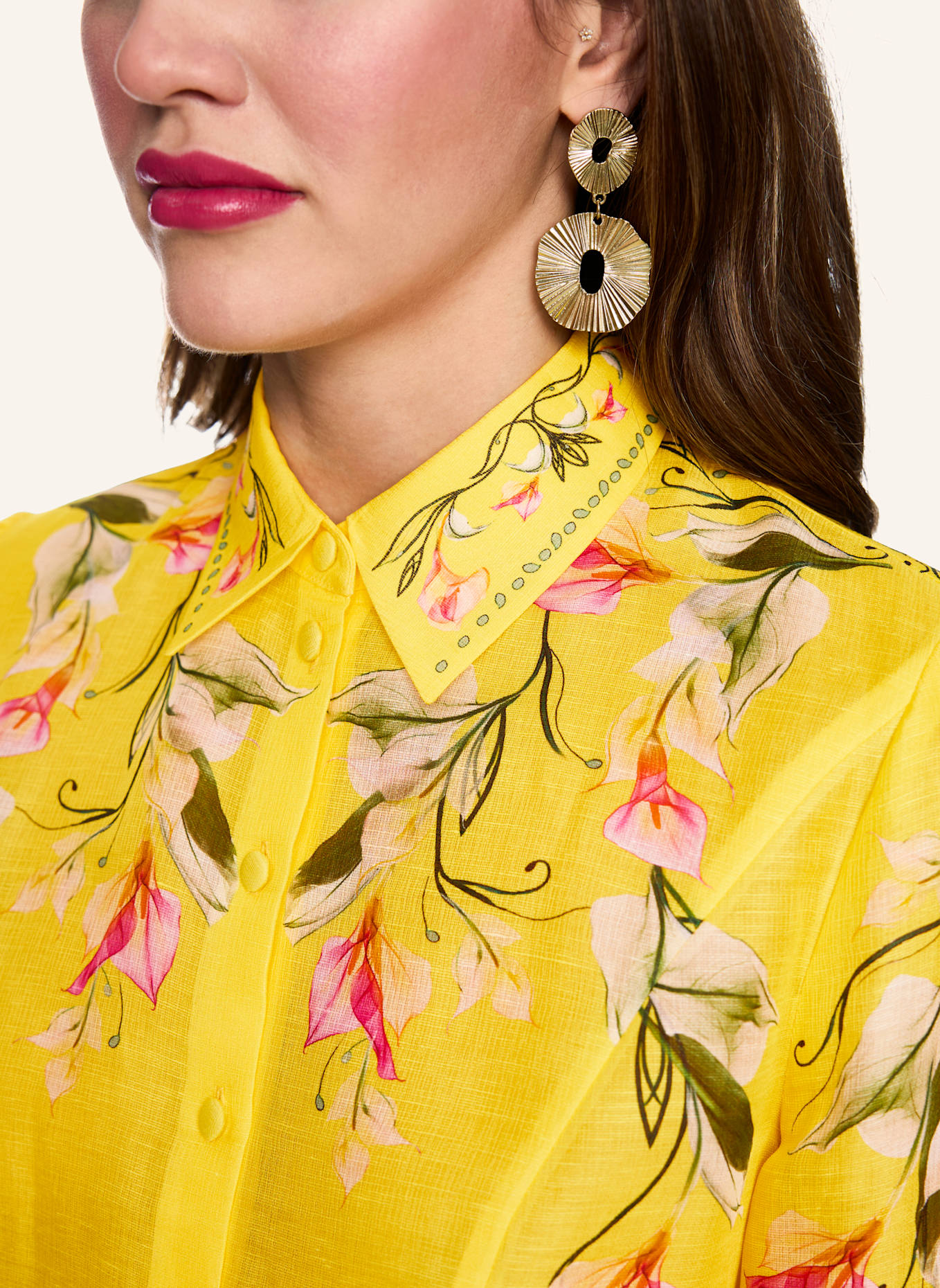 MARC CAIN Bluse: GELB