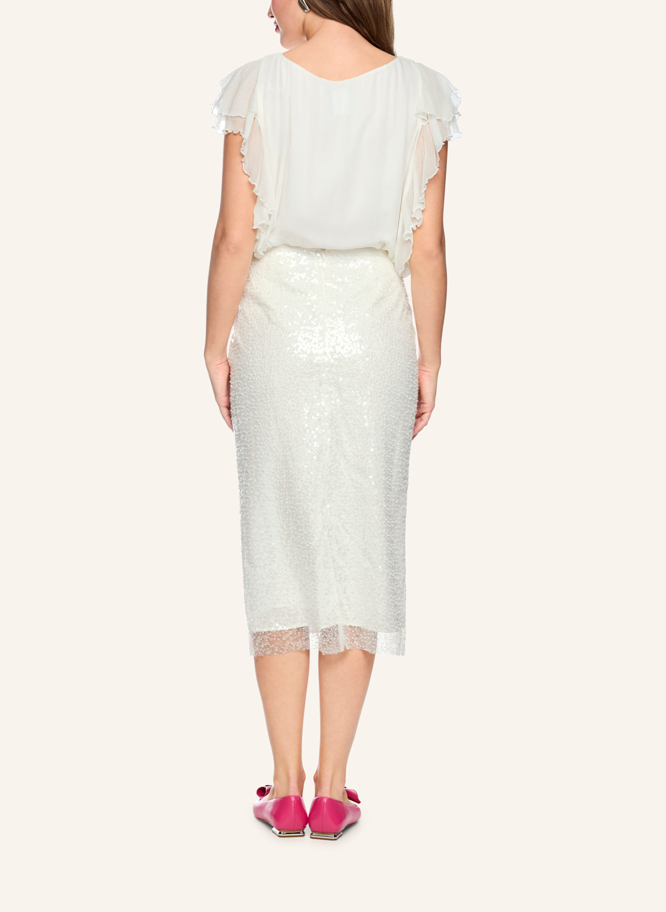 MARC CAIN Rock: WEISS/ CREME