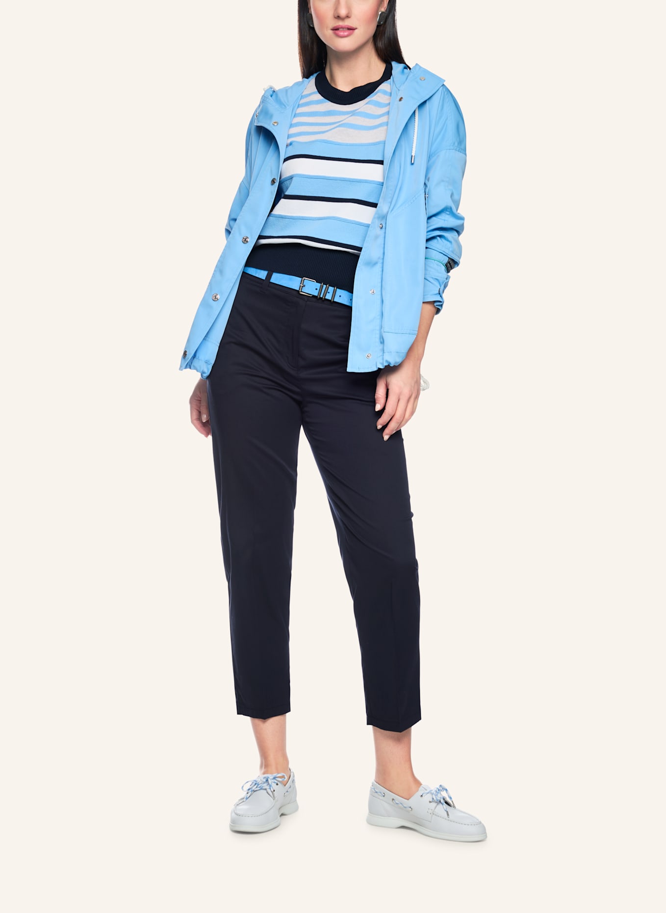 MARC CAIN Hose FORDON: DUNKELBLAU