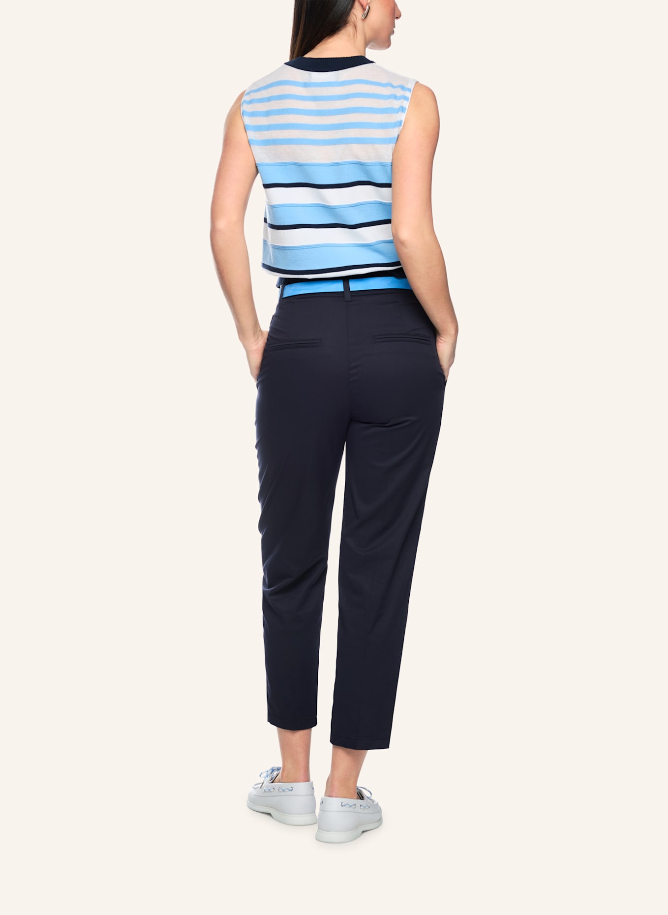 MARC CAIN Hose FORDON: DUNKELBLAU