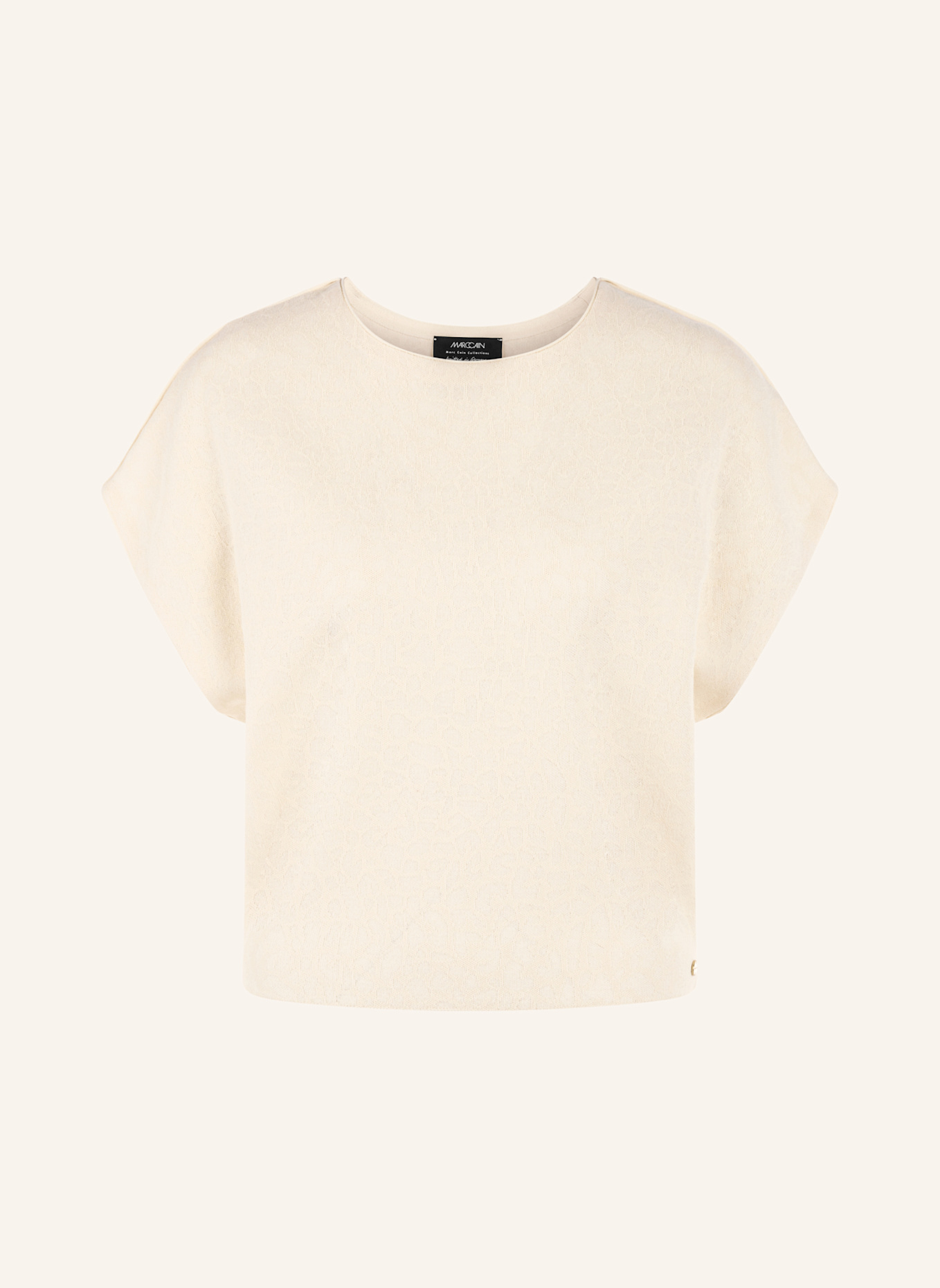 MARC CAIN Pullover: BEIGE