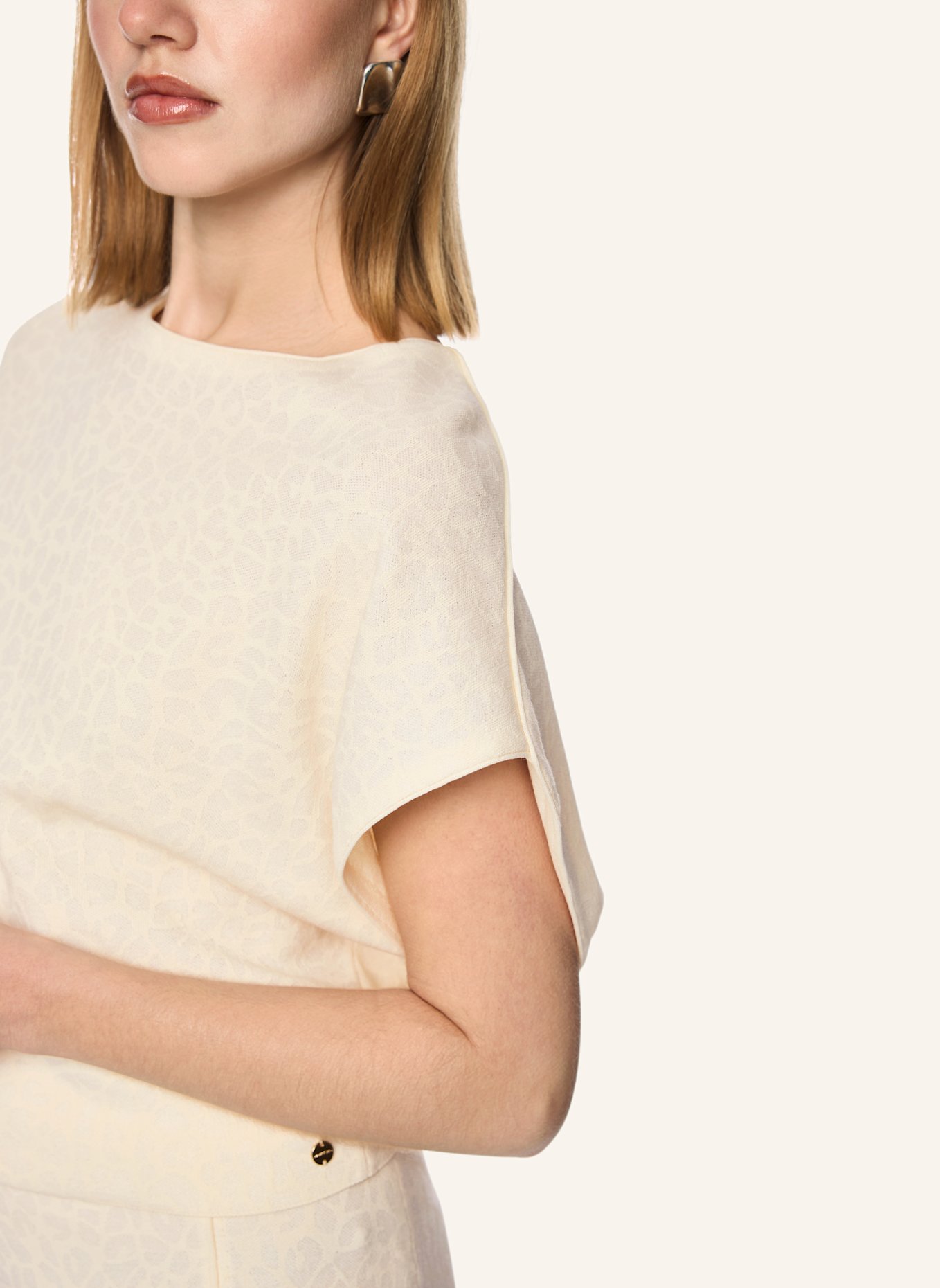 MARC CAIN Pullover: BEIGE