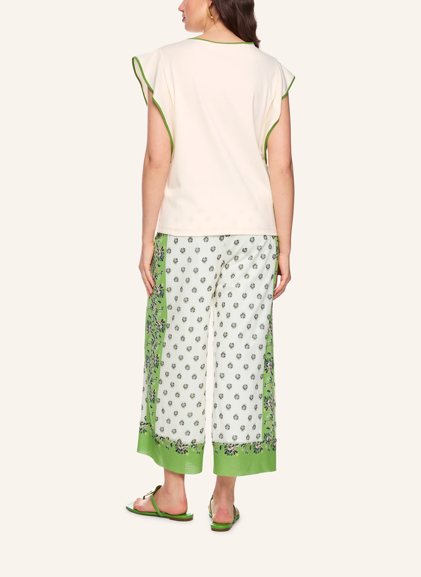 MARC CAIN T-Shirt: BEIGE