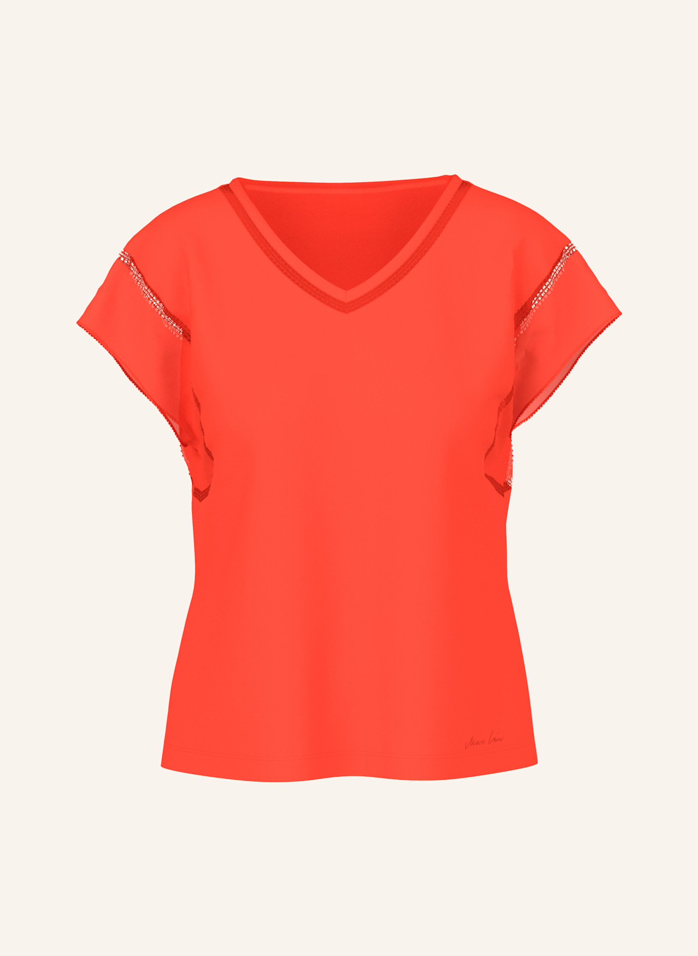 MARC CAIN T-Shirt: ROT