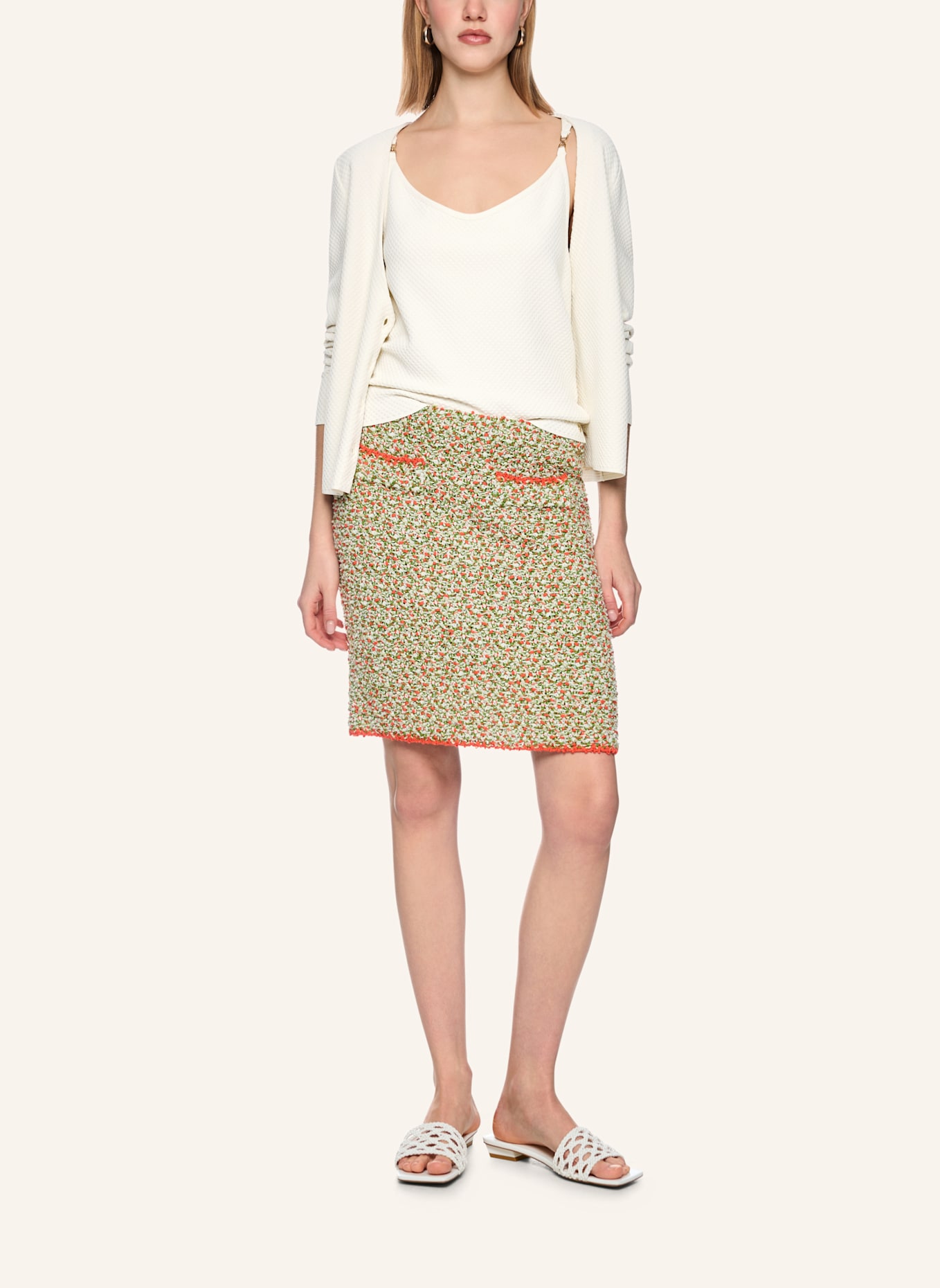 MARC CAIN Top: BEIGE