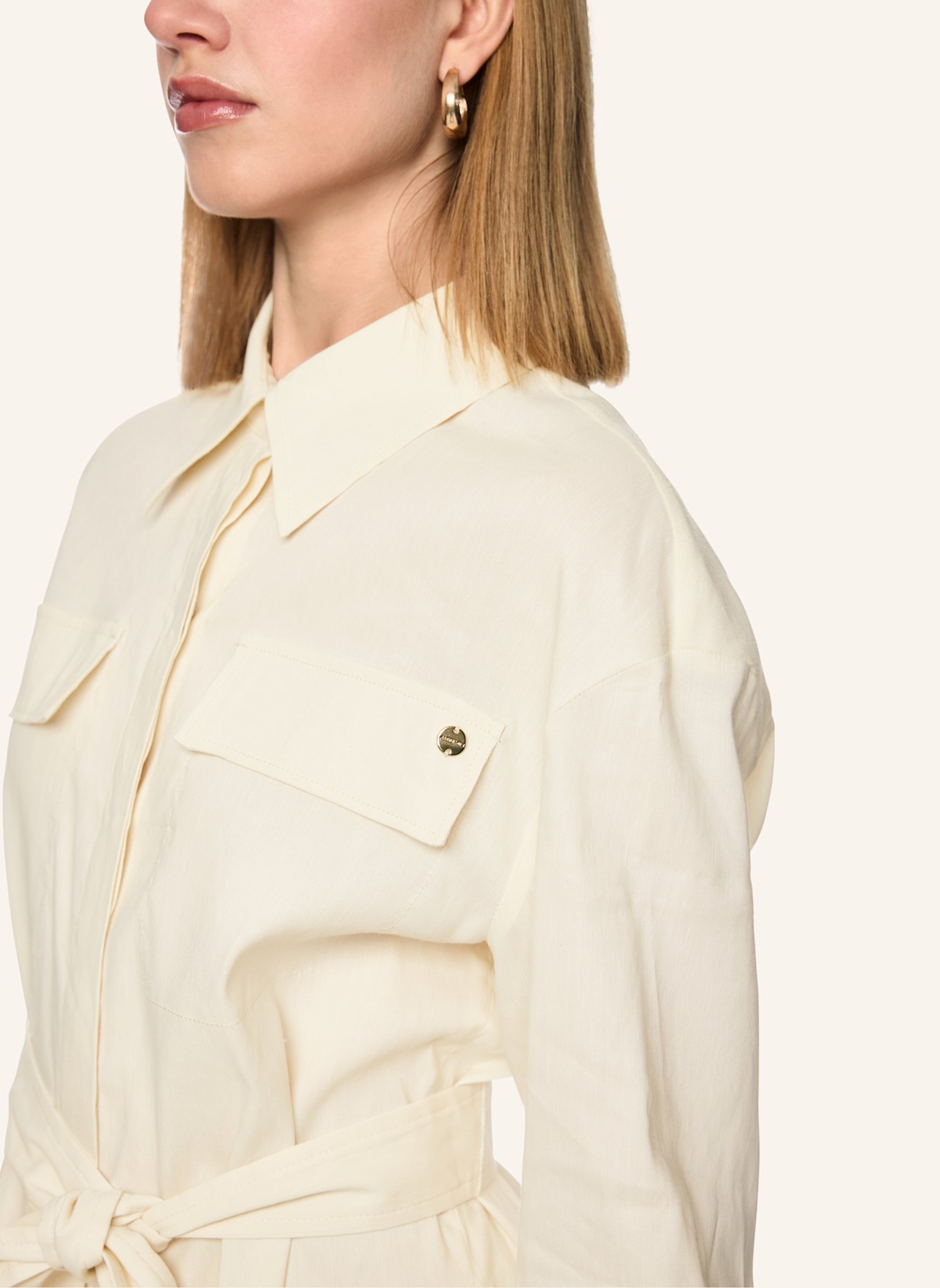 MARC CAIN Bluse: BEIGE