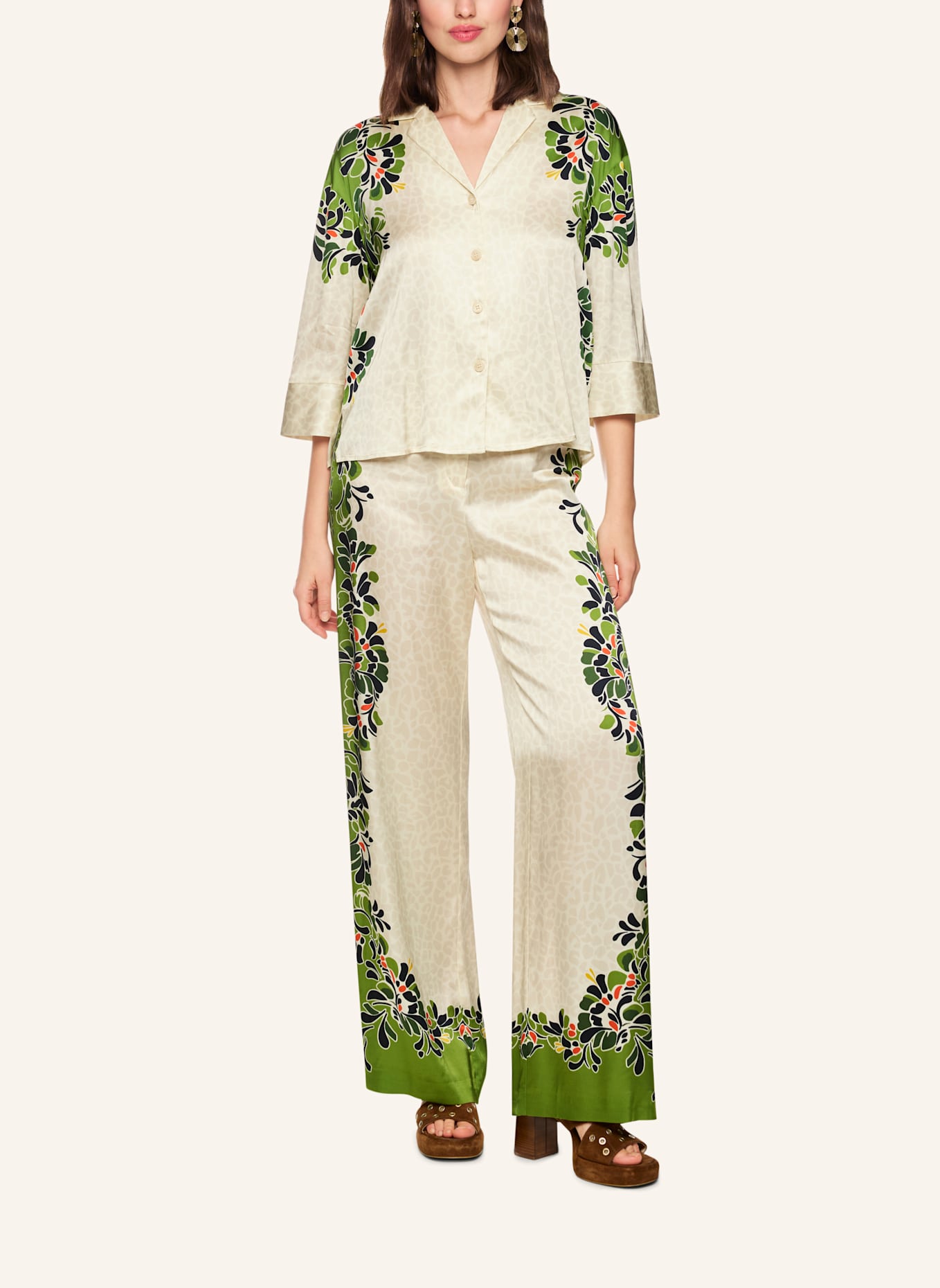 MARC CAIN Bluse: BEIGE