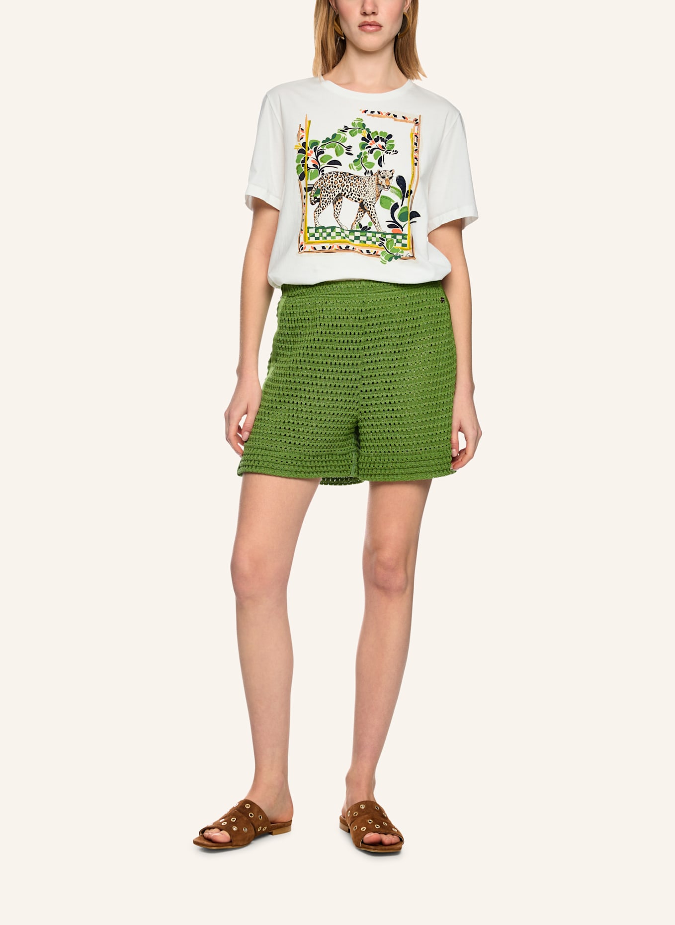 MARC CAIN Shorts WASHINGTON: GRÜN