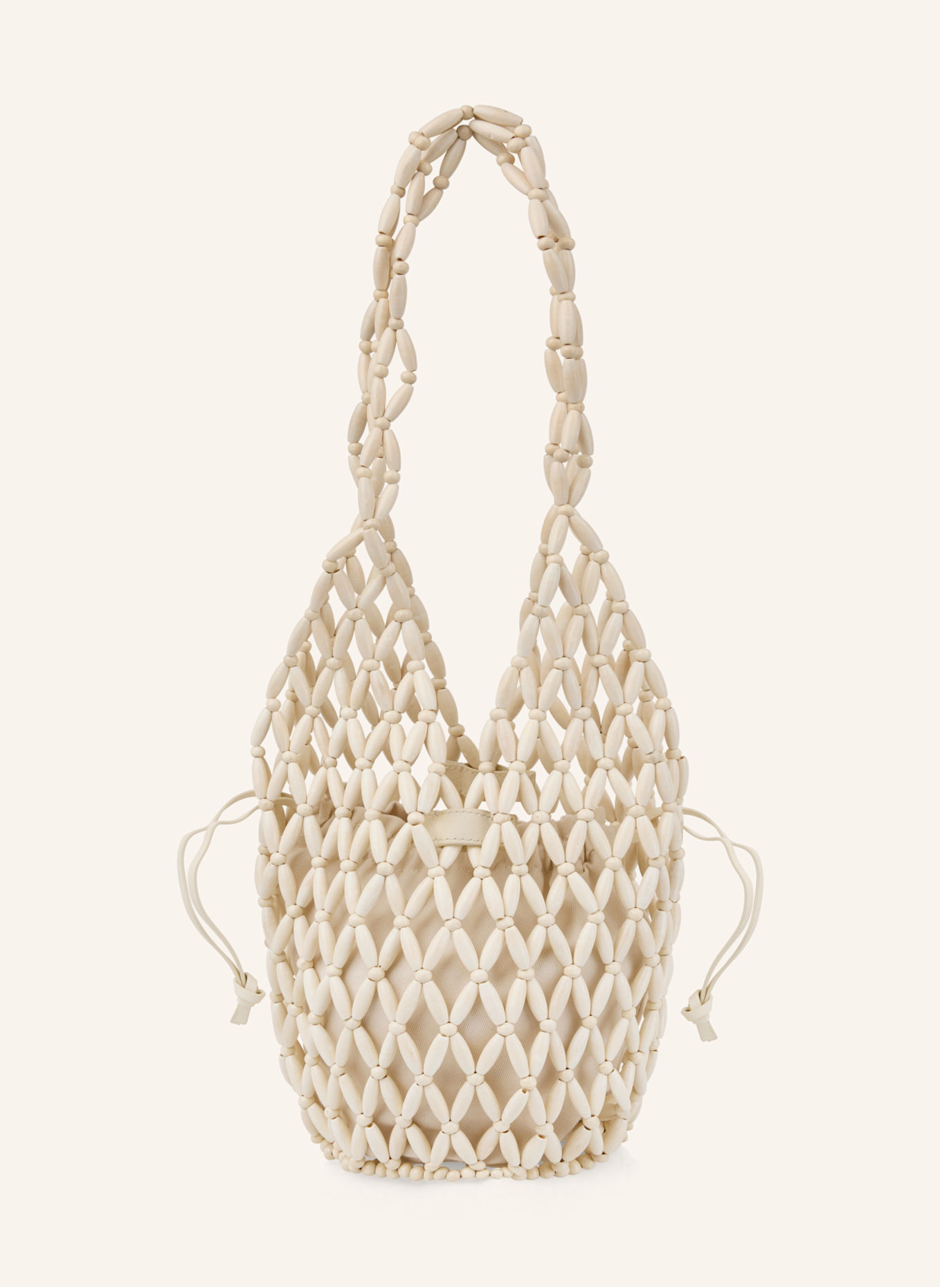 MARC CAIN Schultertasche: BEIGE