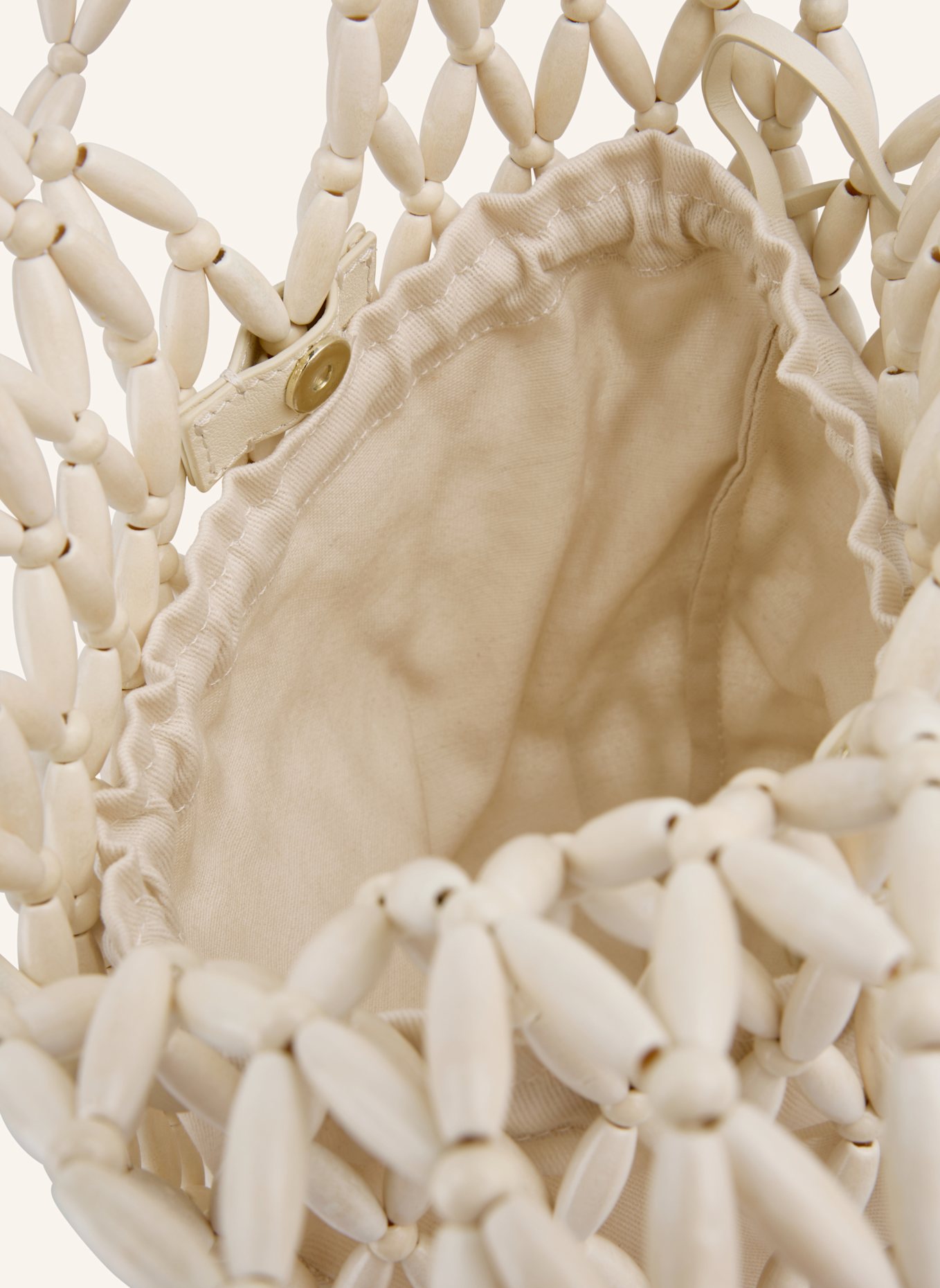 MARC CAIN Schultertasche: BEIGE