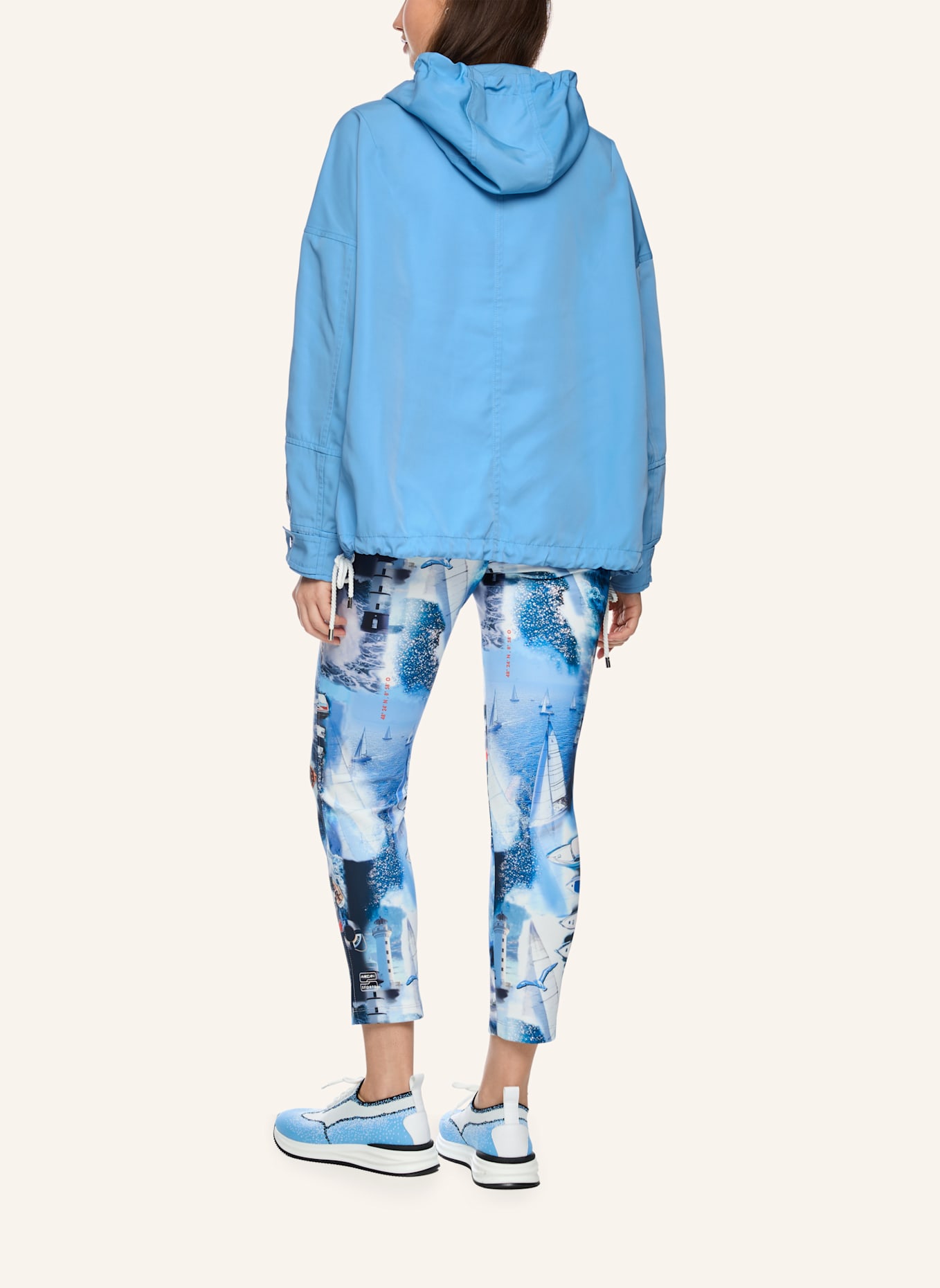 MARC CAIN Outdoor-Jacke: HELLBLAU