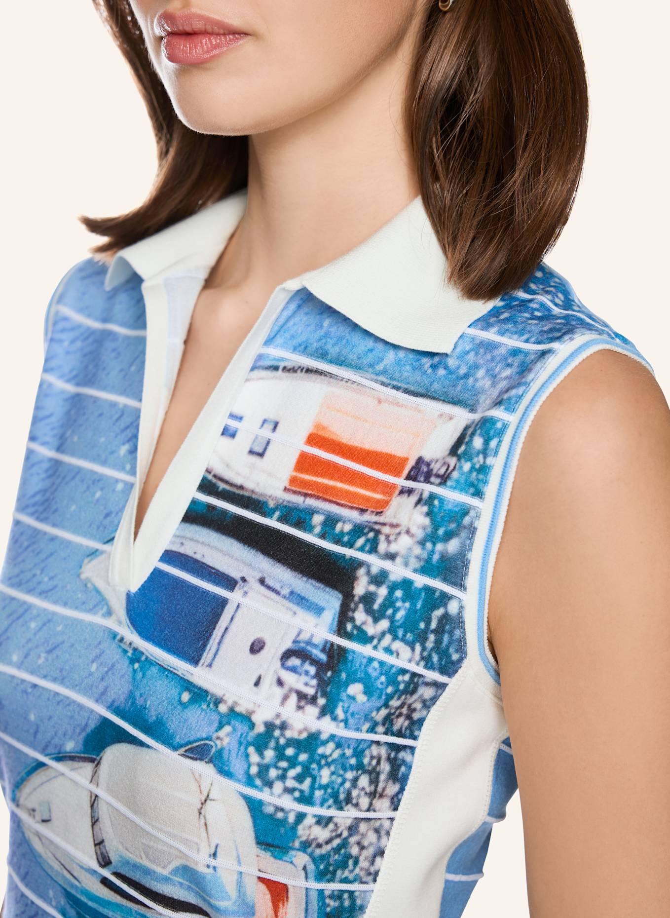 MARC CAIN Kleid: HELLBLAU