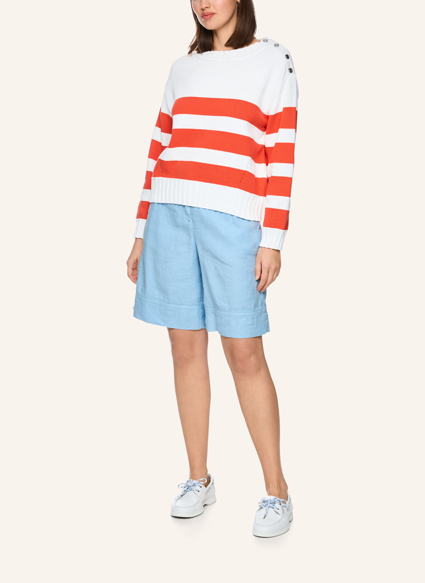 MARC CAIN Pullover: ROT