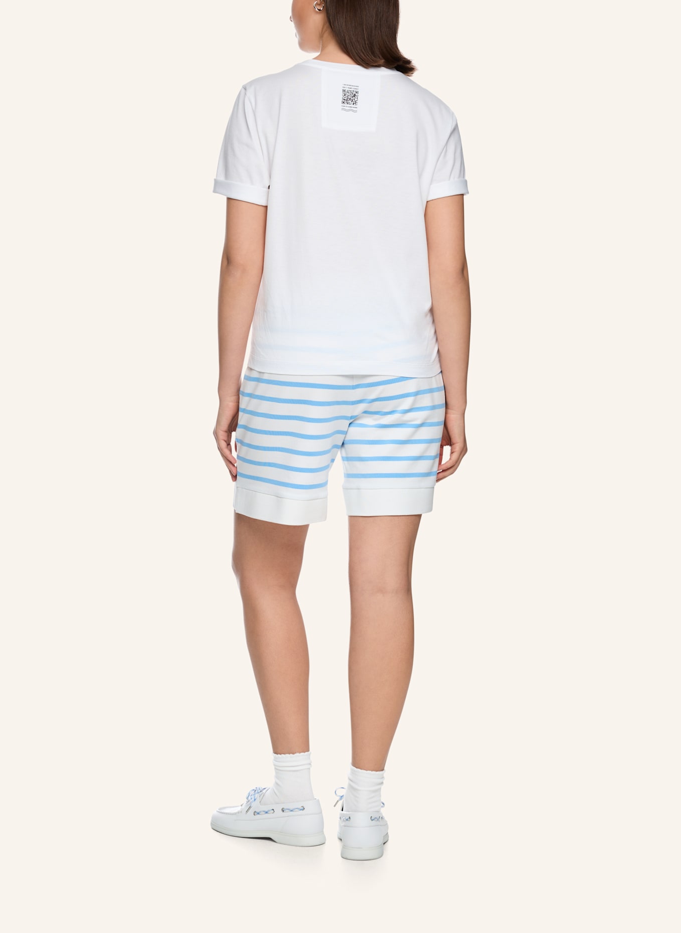 MARC CAIN T-Shirt: WEISS