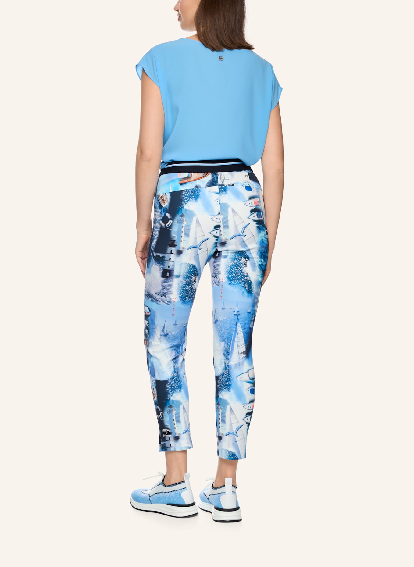 MARC CAIN Hose SOFIA: HELLBLAU