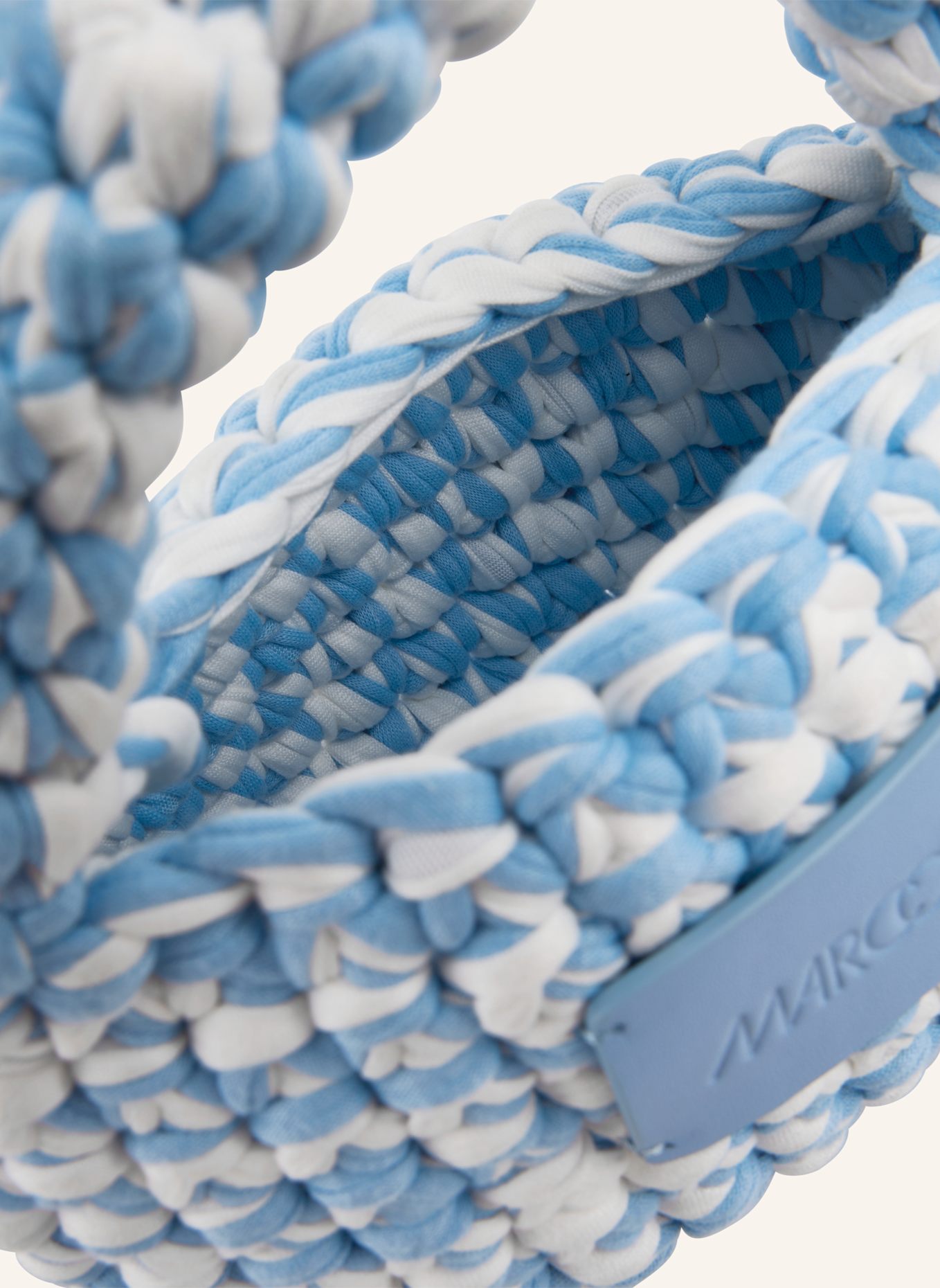 MARC CAIN Mini Bag: HELLBLAU