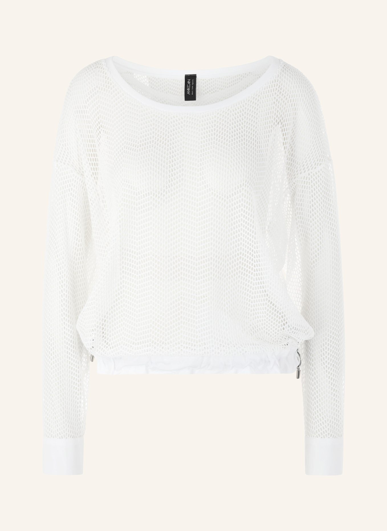 MARC CAIN T-Shirt: WEISS