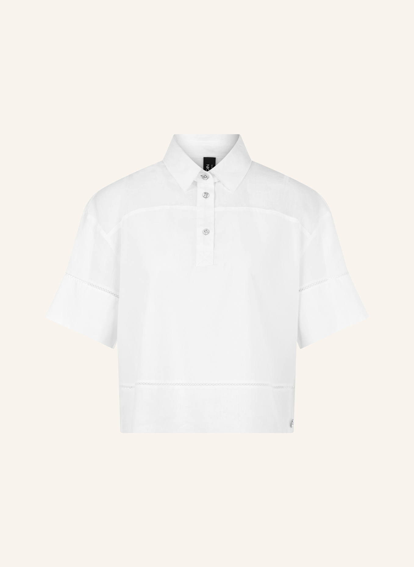 MARC CAIN Bluse: WEISS