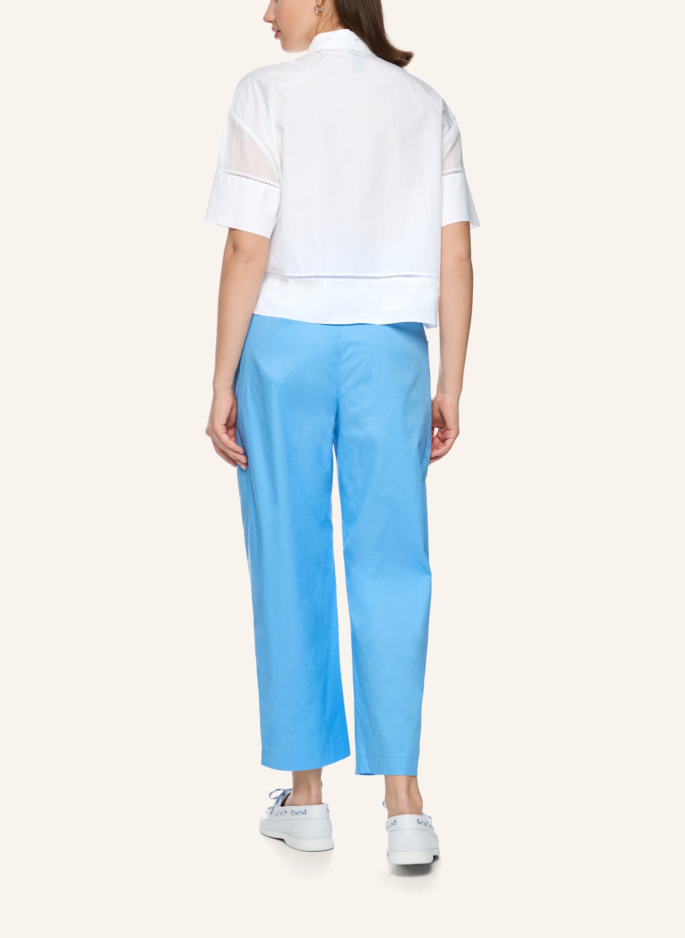 MARC CAIN Bluse: WEISS