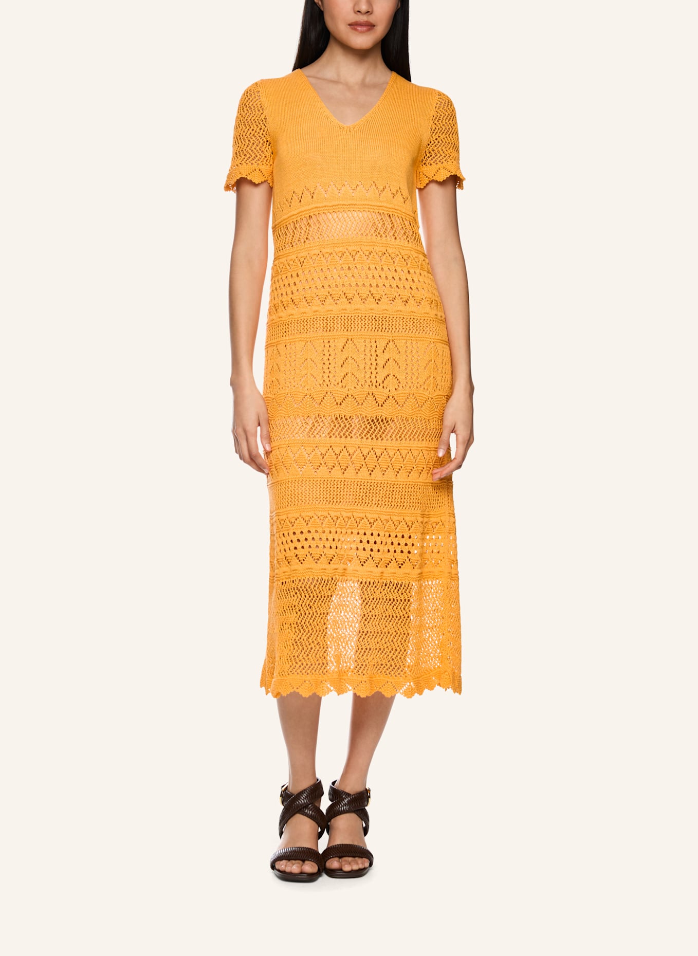 MARC CAIN Kleid: GOLD