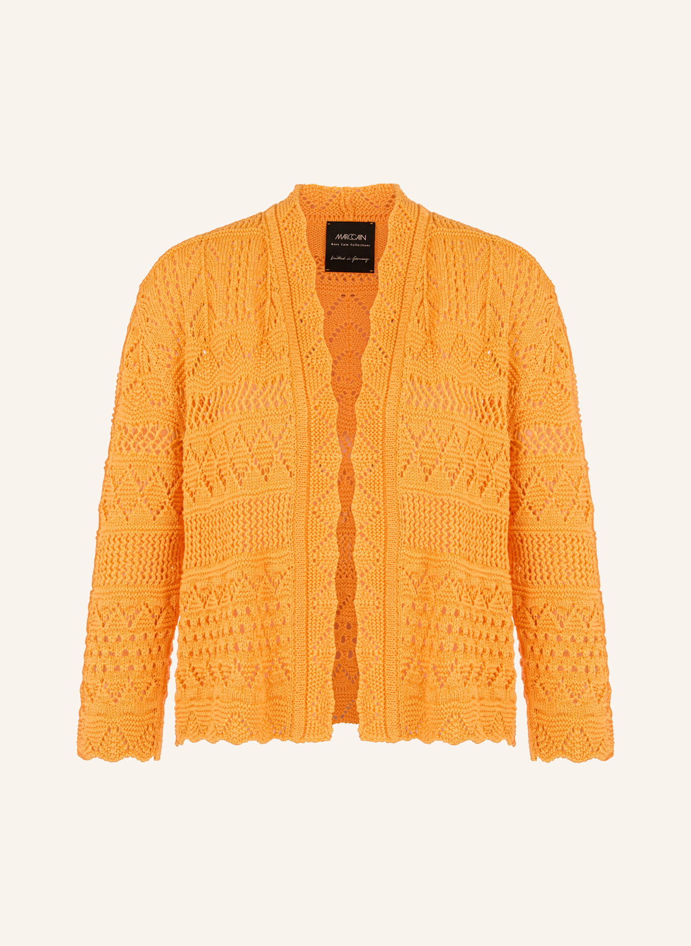 MARC CAIN Cardigan: GOLD