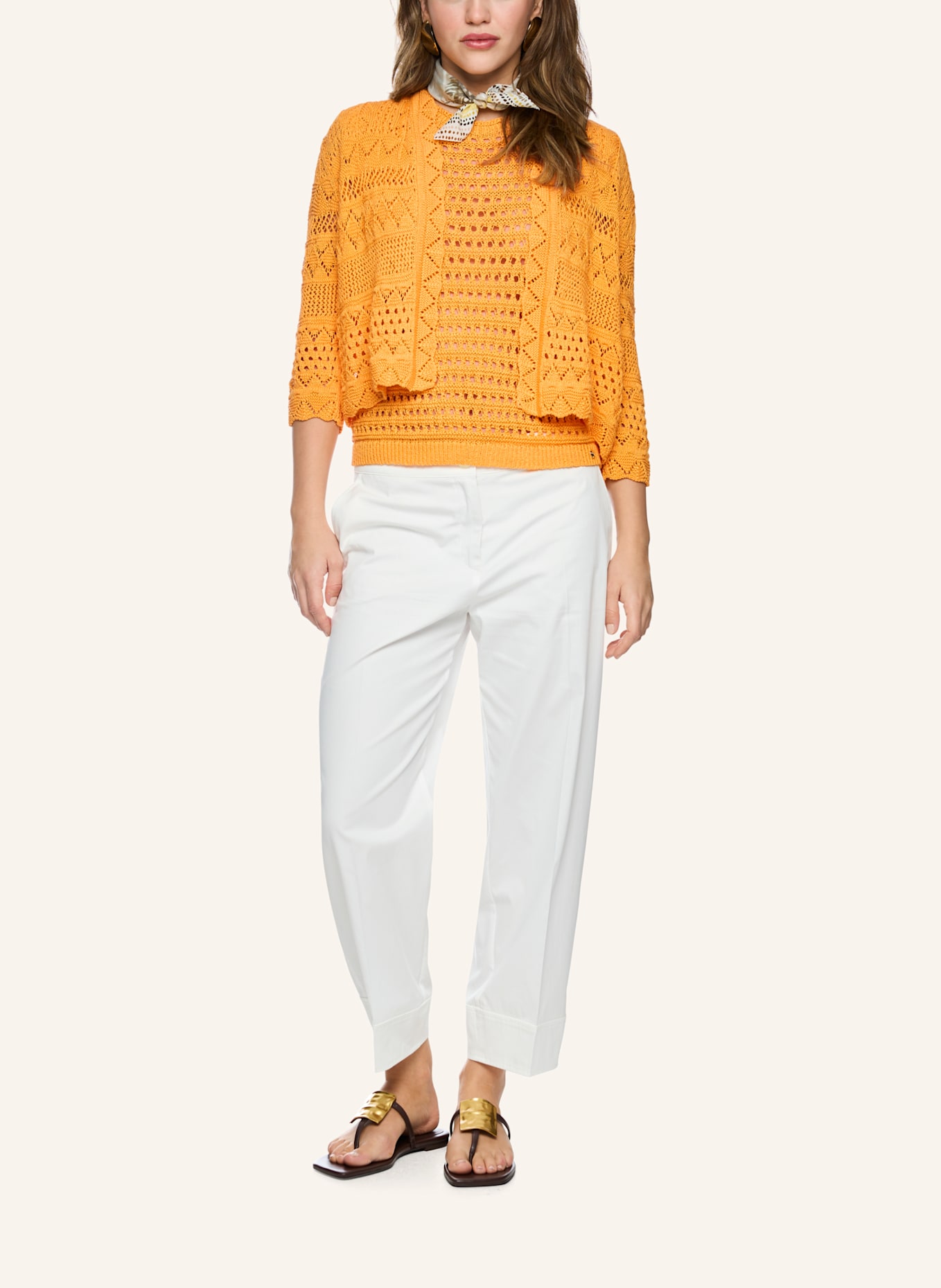 MARC CAIN Cardigan: GOLD