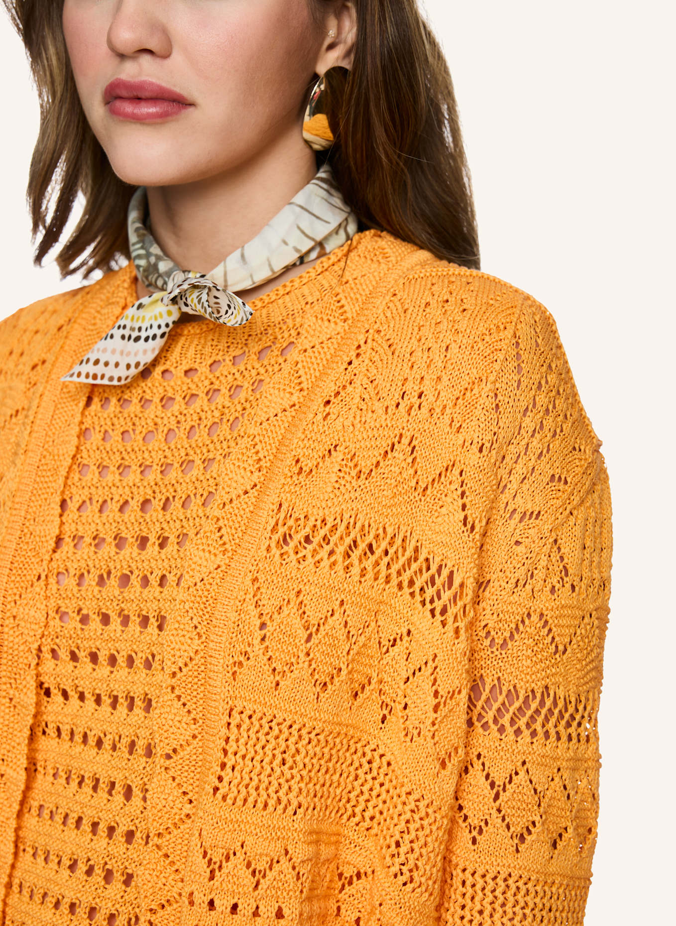 MARC CAIN Cardigan: GOLD