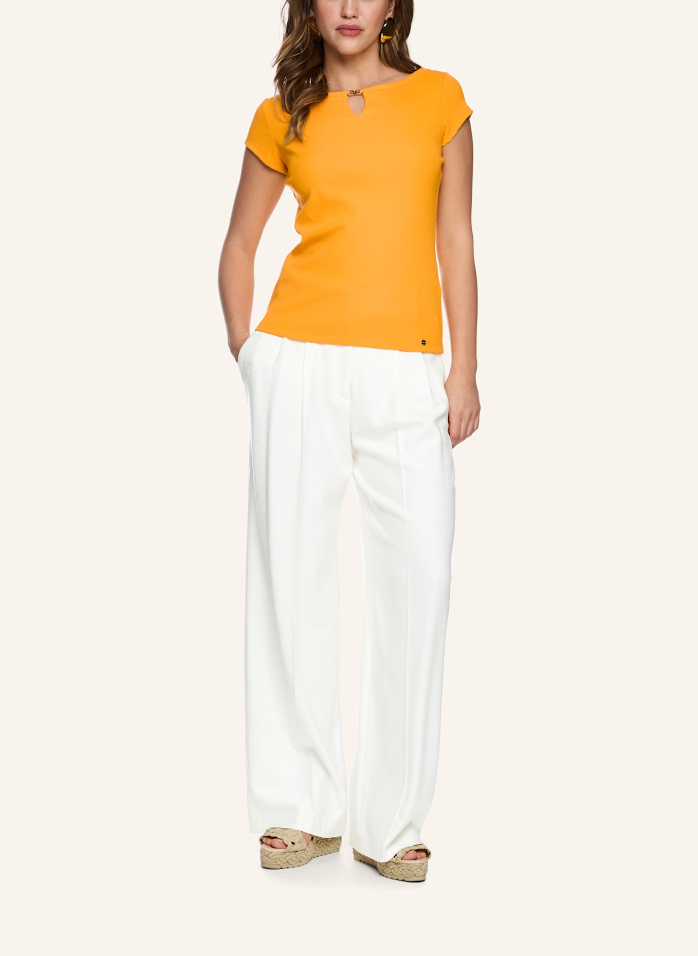 MARC CAIN T-Shirt: GOLD