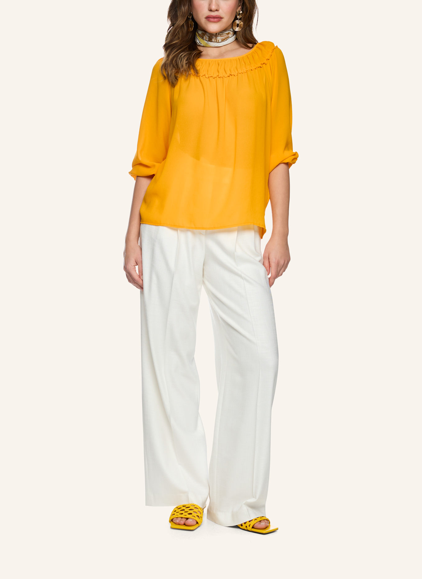 MARC CAIN Bluse: GOLD