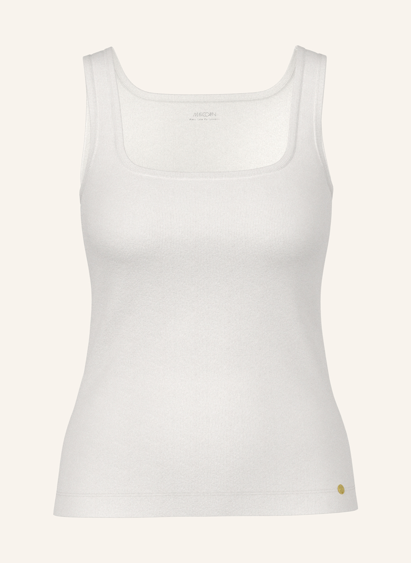 MARC CAIN Top: WEISS/ CREME