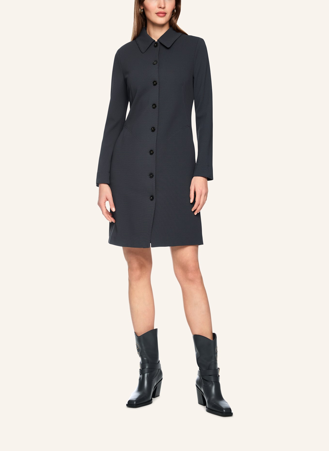 MARC CAIN Kleid: BLAU