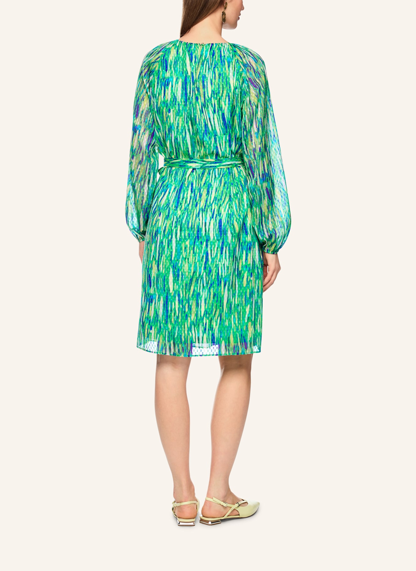 MARC CAIN Kleid: HELLGRÜN