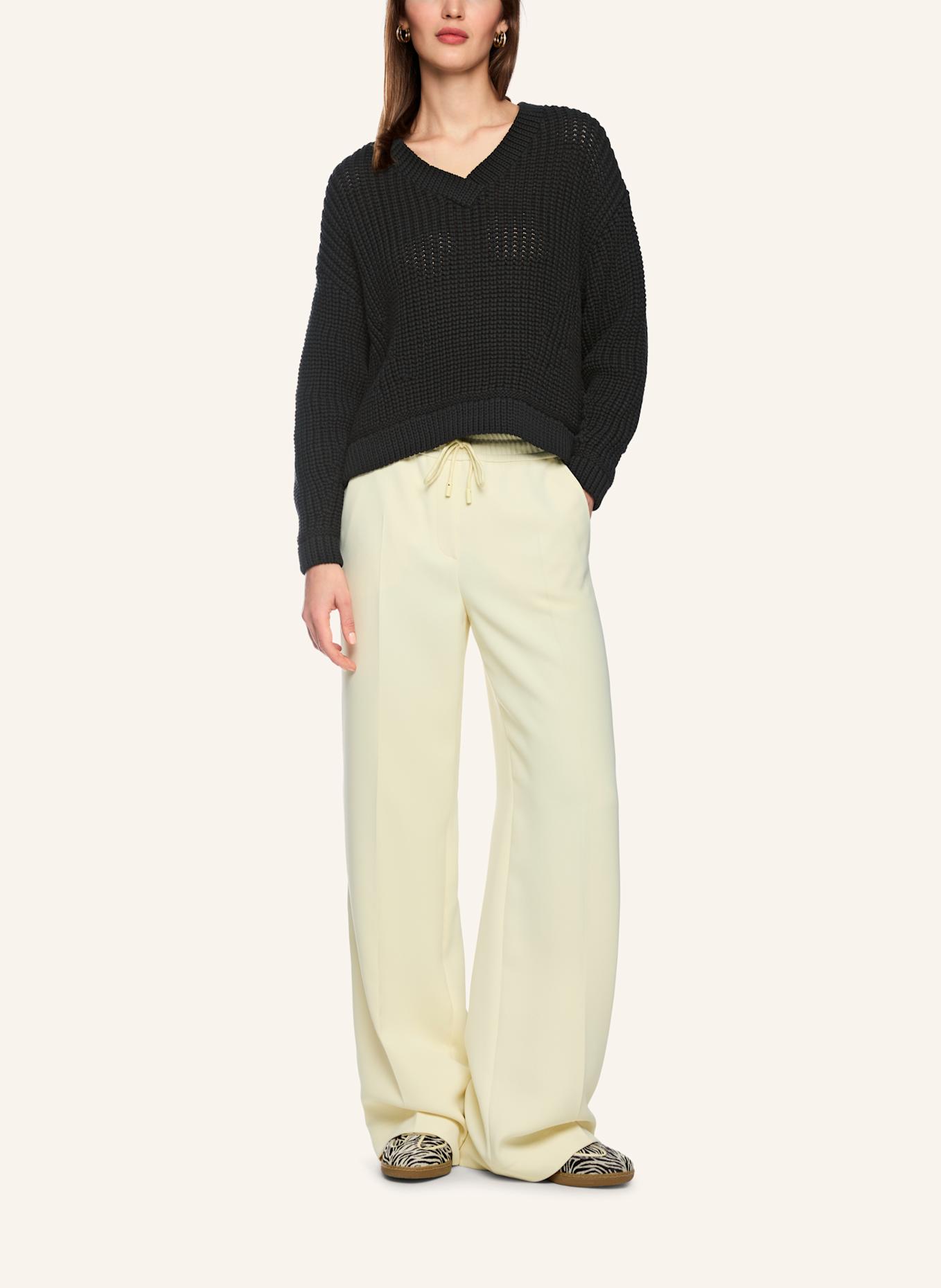 MARC CAIN Pullover: SCHWARZ