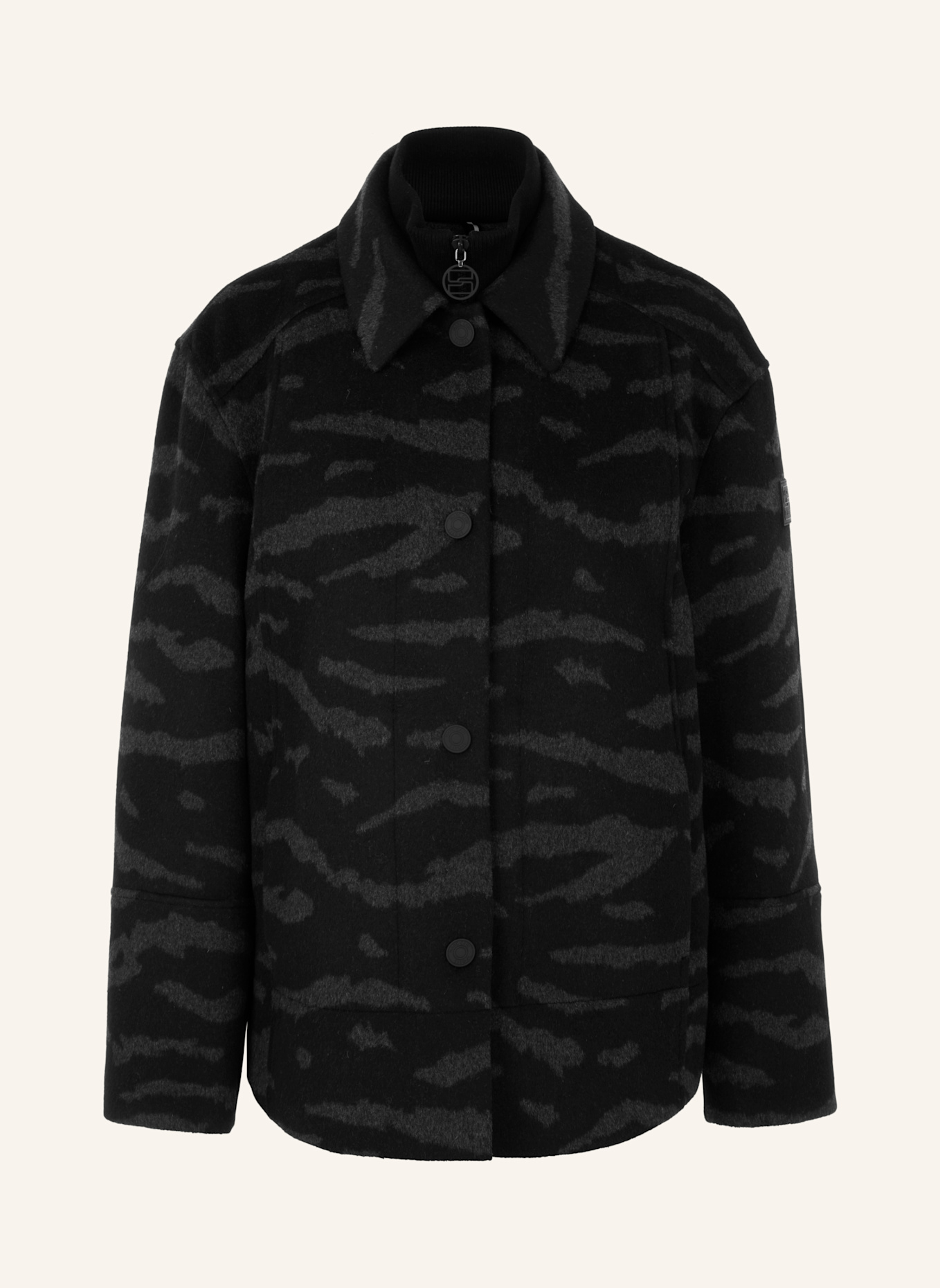 MARC CAIN Outdoor-Jacke: SCHWARZ