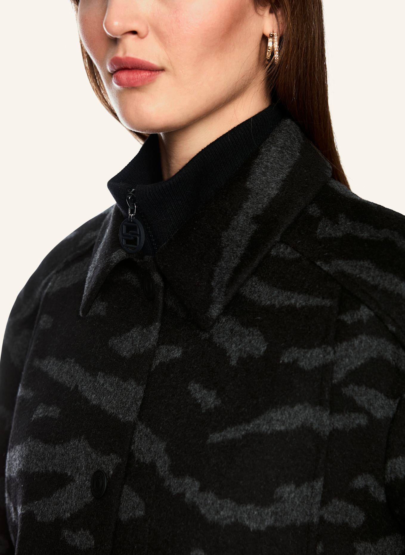 MARC CAIN Outdoor-Jacke: SCHWARZ