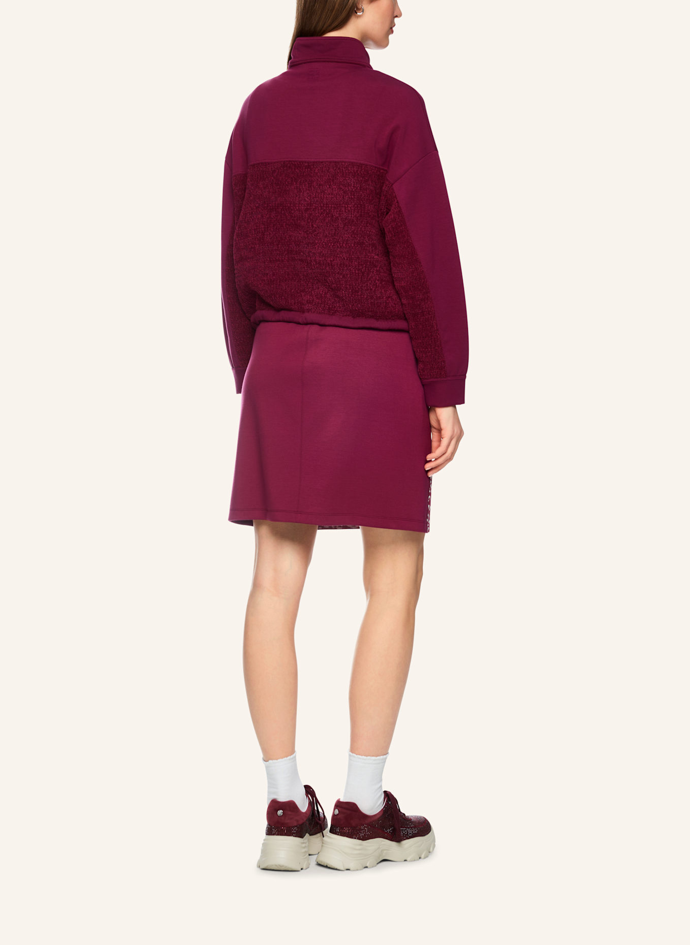 MARC CAIN Cardigan: ROT