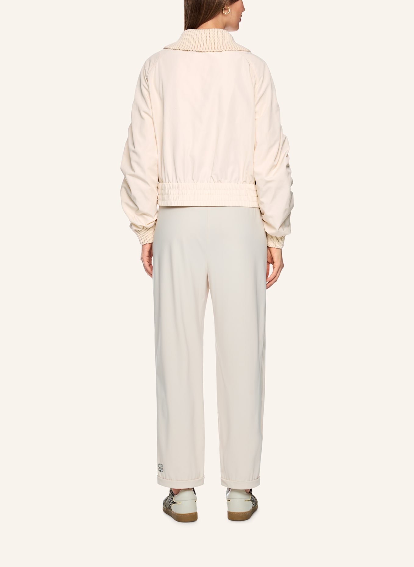 MARC CAIN Cardigan: BEIGE