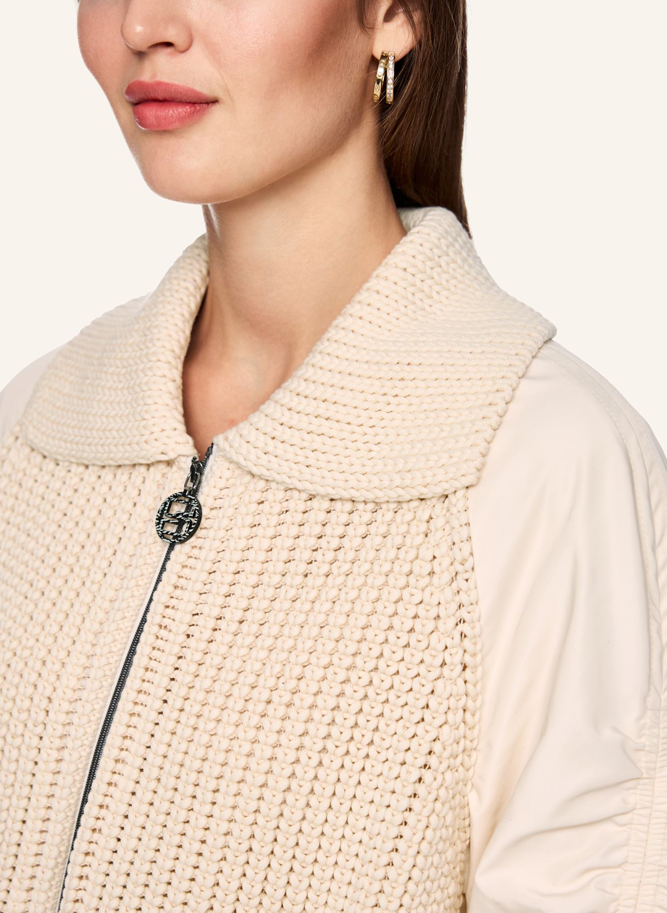 MARC CAIN Cardigan: BEIGE