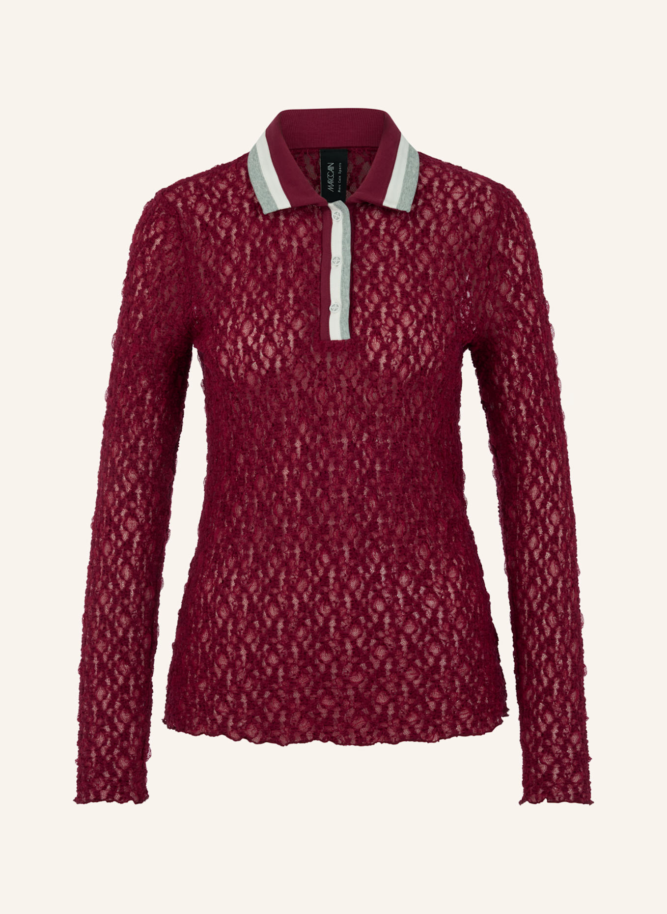 MARC CAIN Poloshirt: ROT