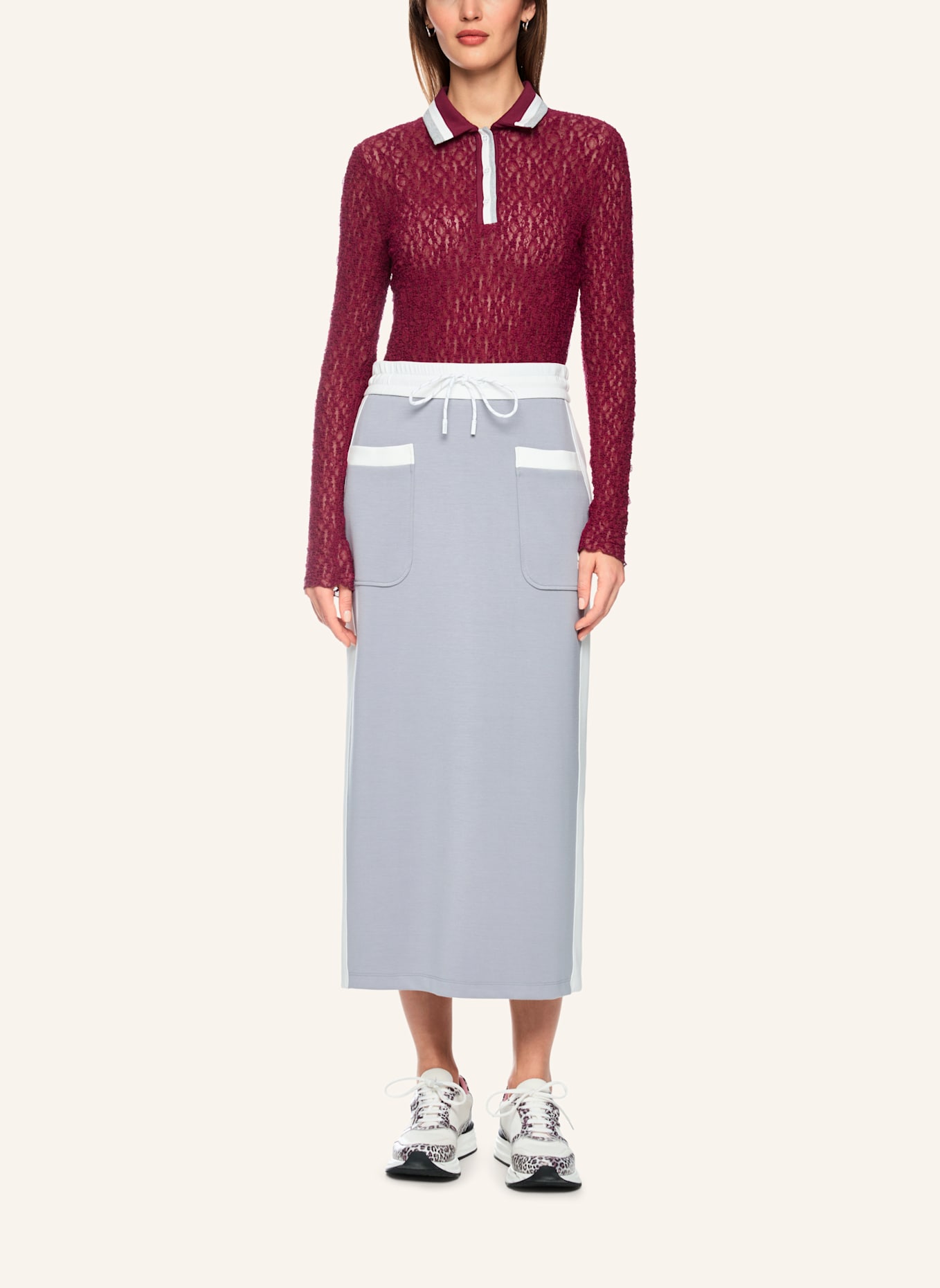 MARC CAIN Poloshirt: ROT