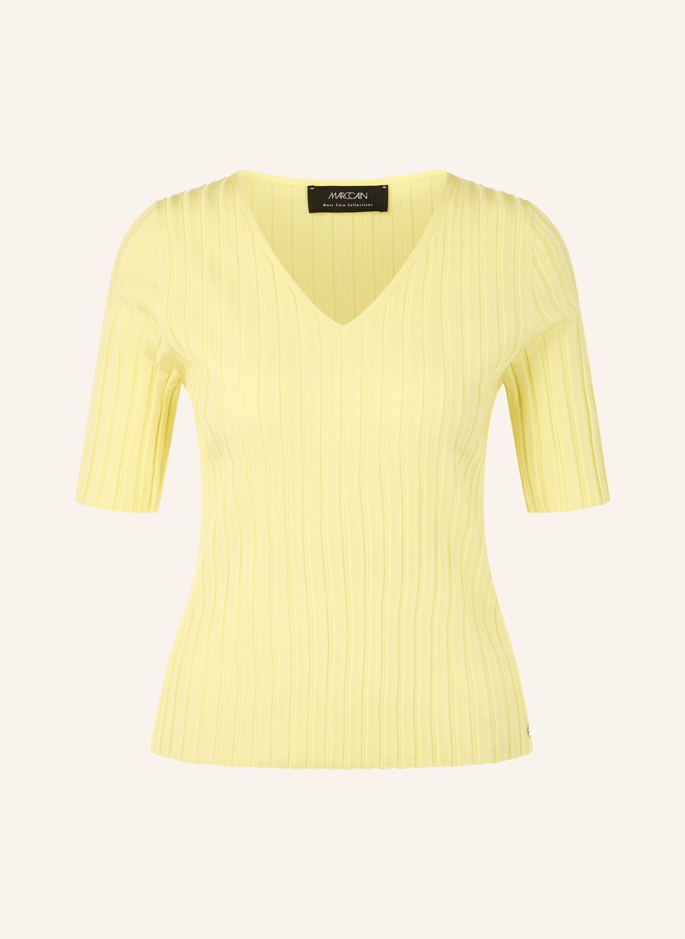 MARC CAIN Pullover: GELB