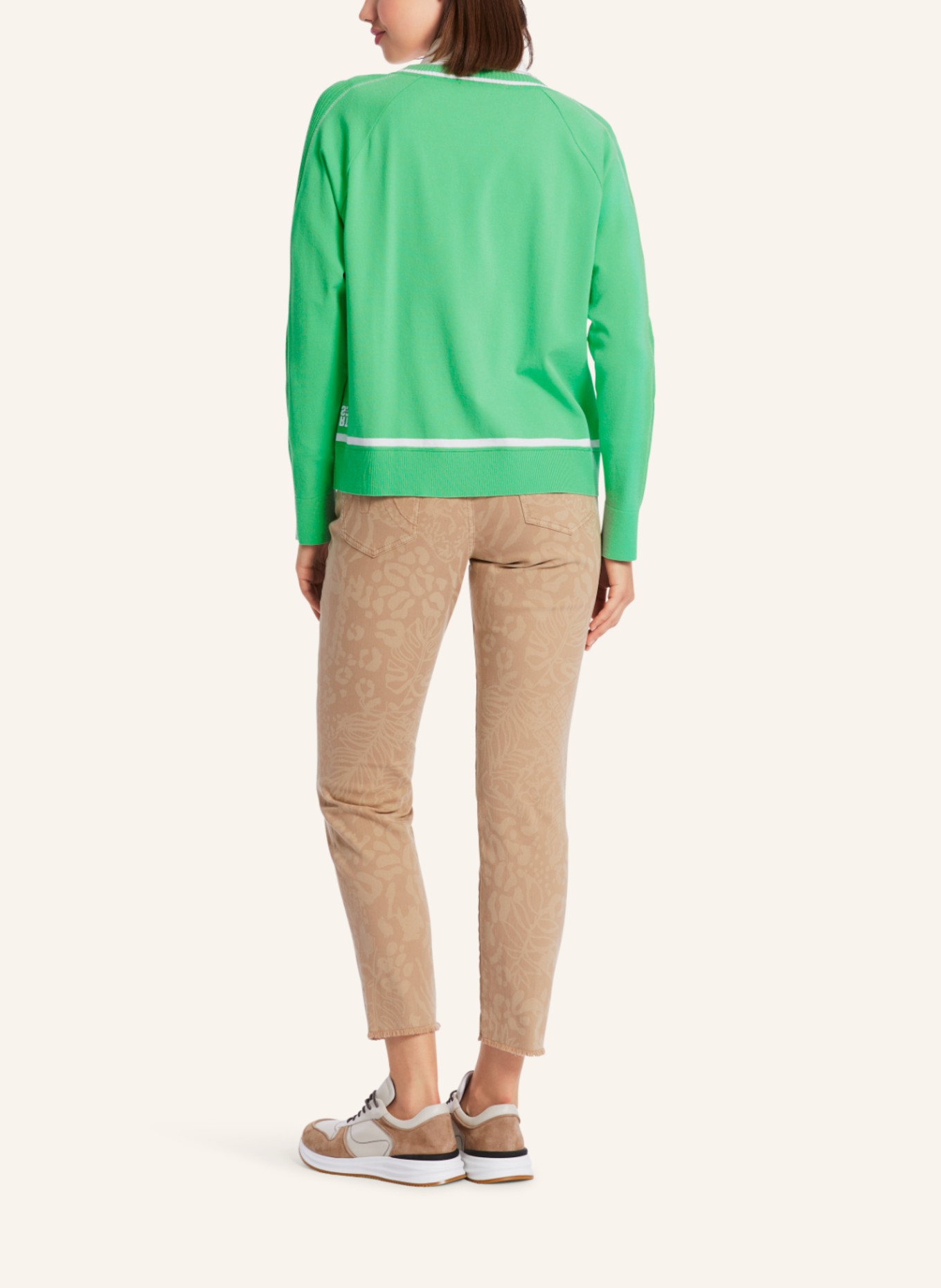 MARC CAIN Pullover, Farbe: GRÜN (Bild 2)