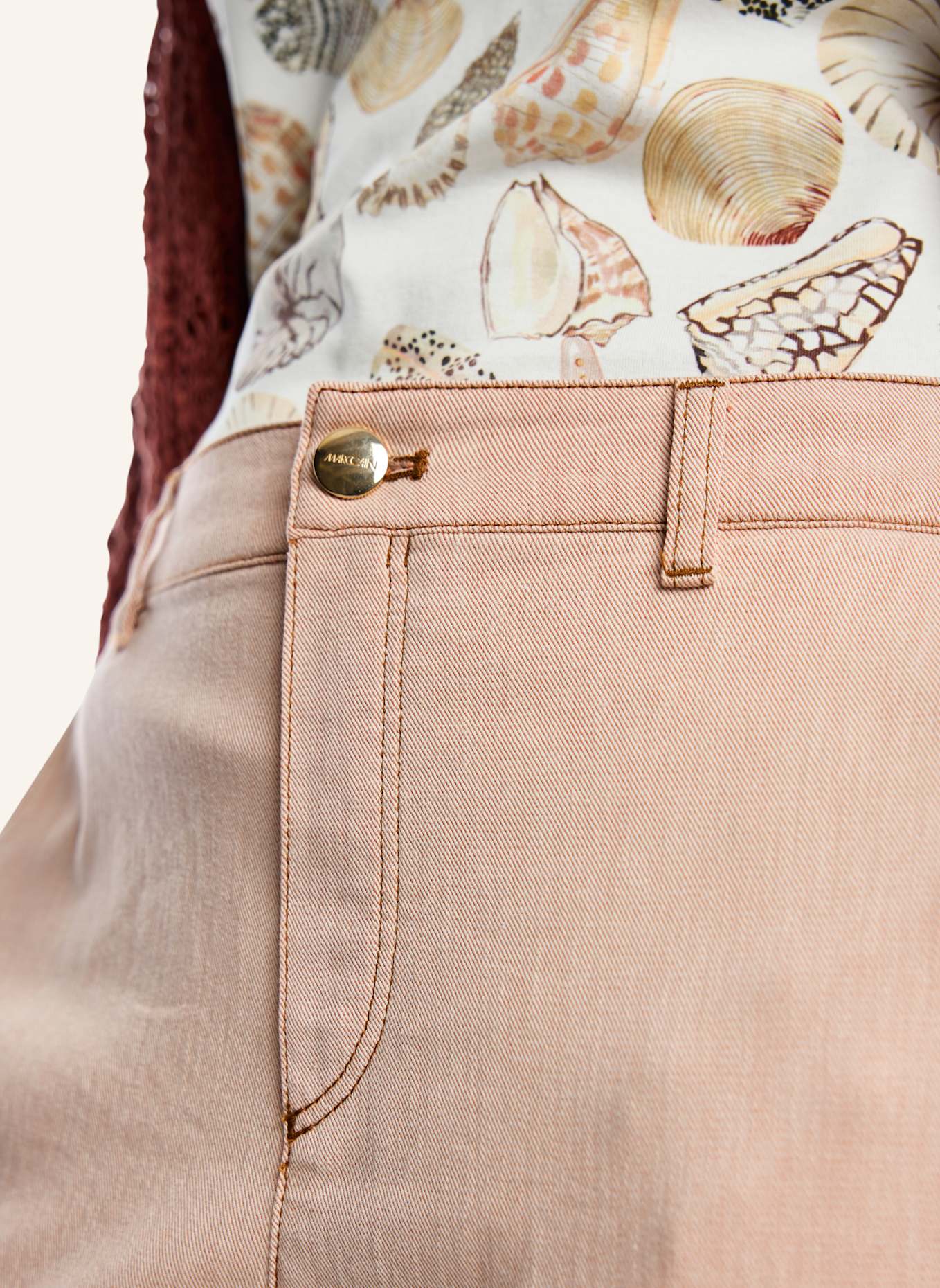 MARC CAIN Jeans RIAD: ROT