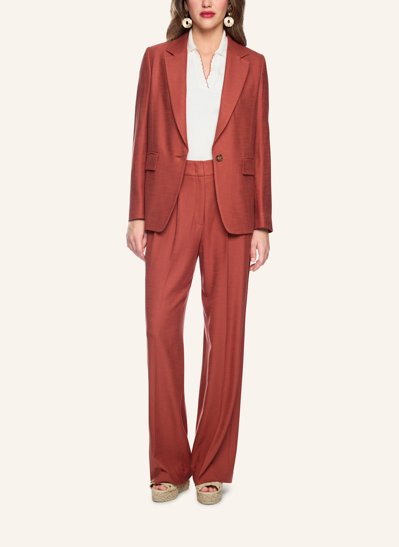 MARC CAIN Hose WICHITA: ROT