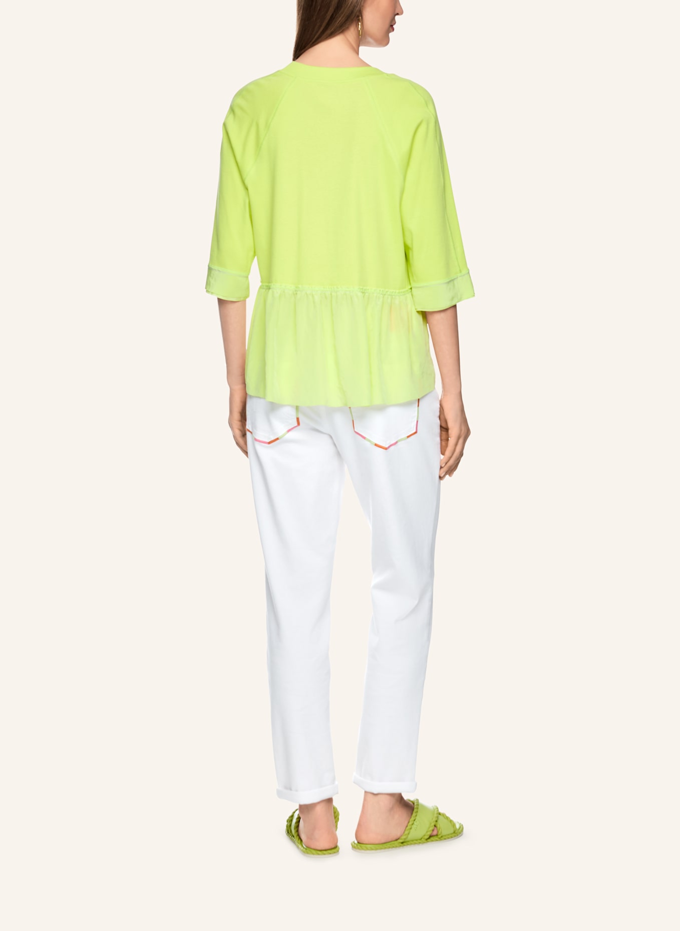 MARC CAIN Blusenshirt: GRÜN