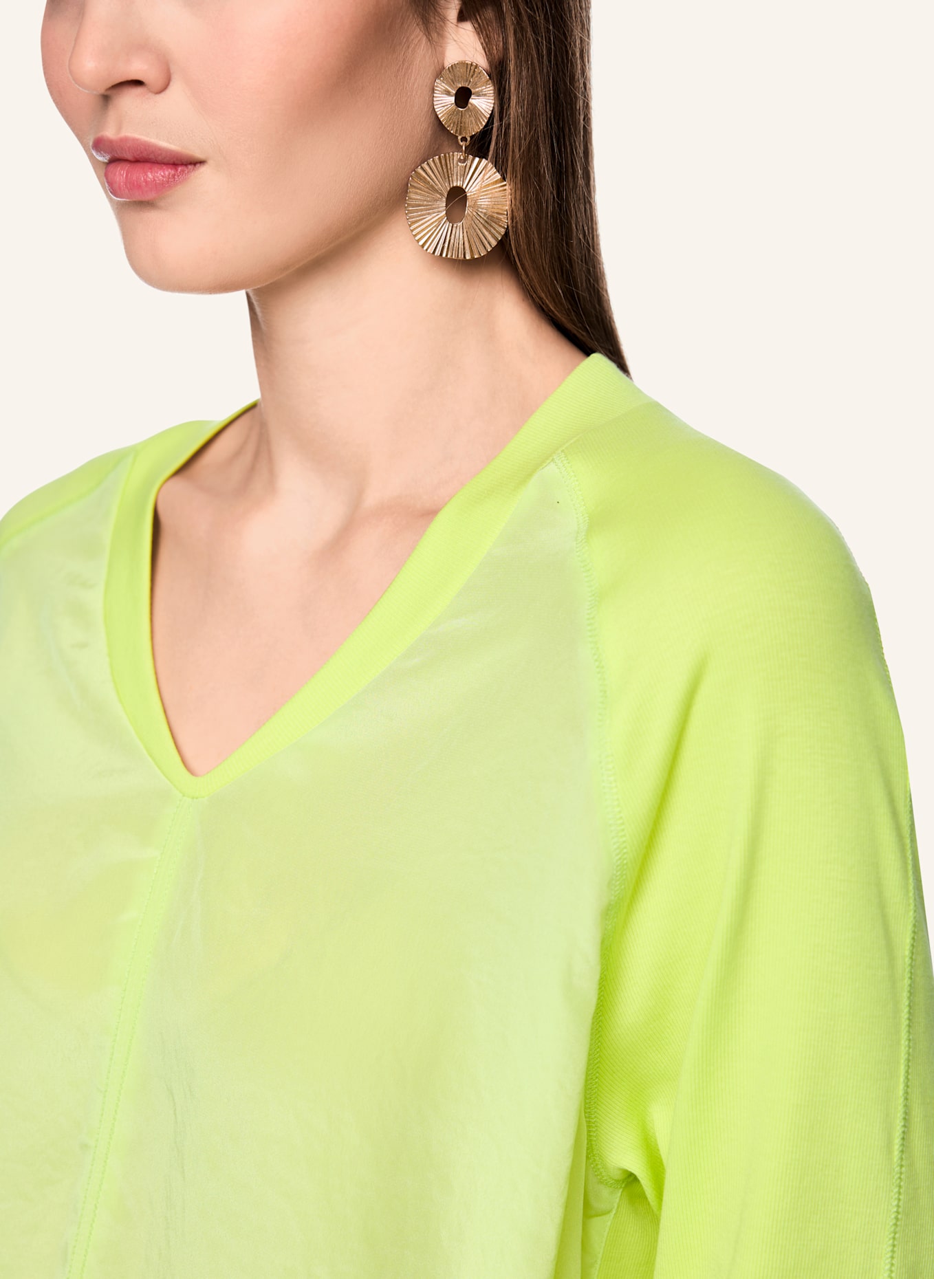 MARC CAIN Blusenshirt: GRÜN