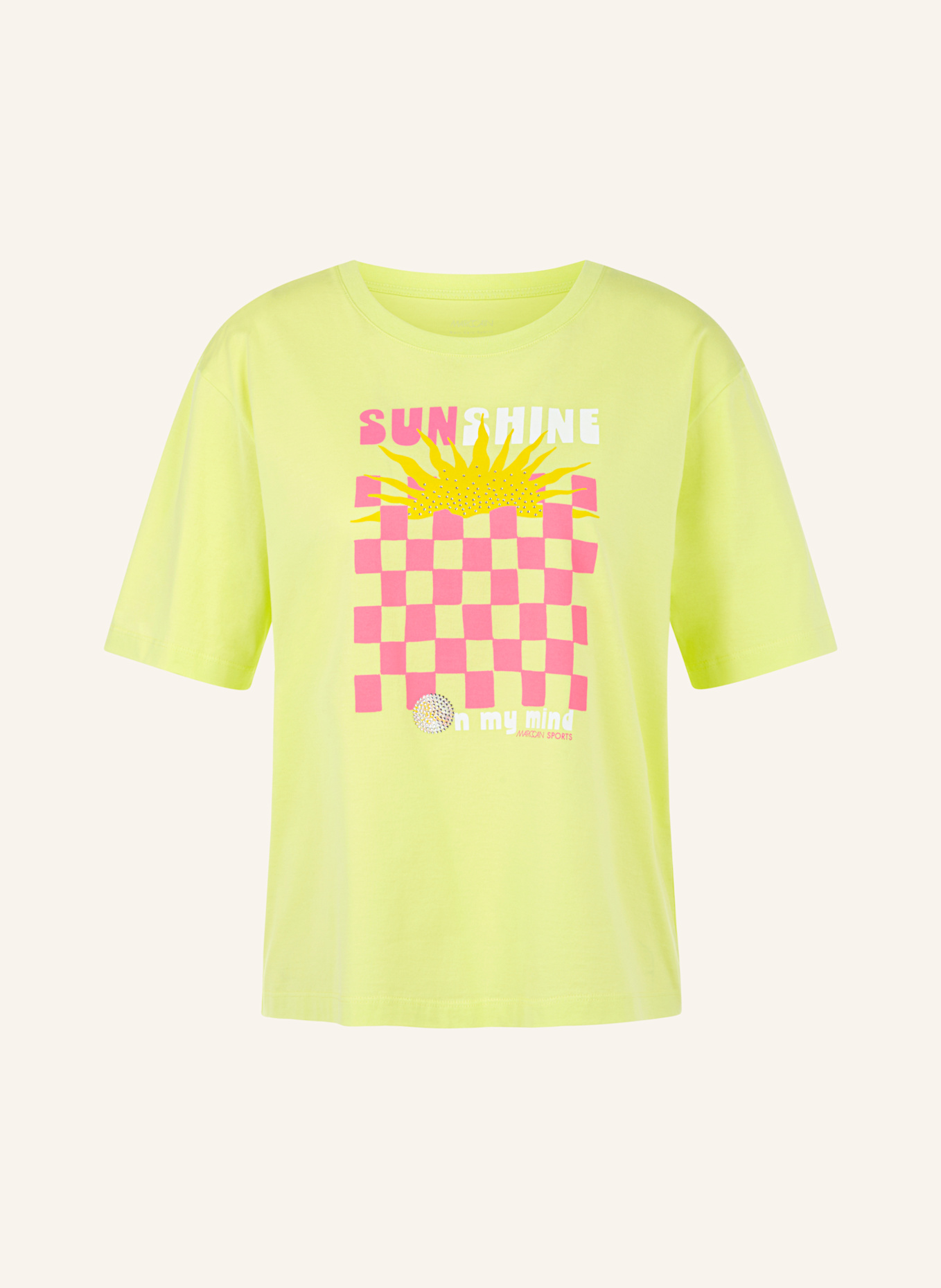 MARC CAIN T-Shirt: GRÜN