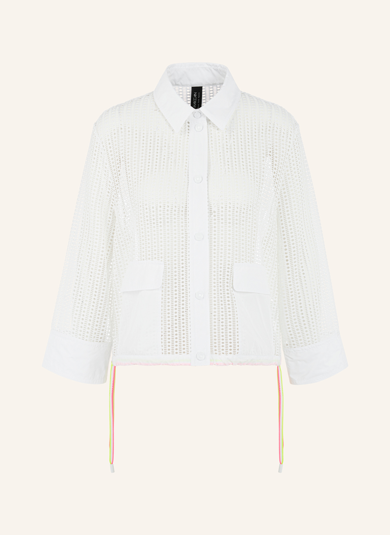 MARC CAIN Jacke: WEISS