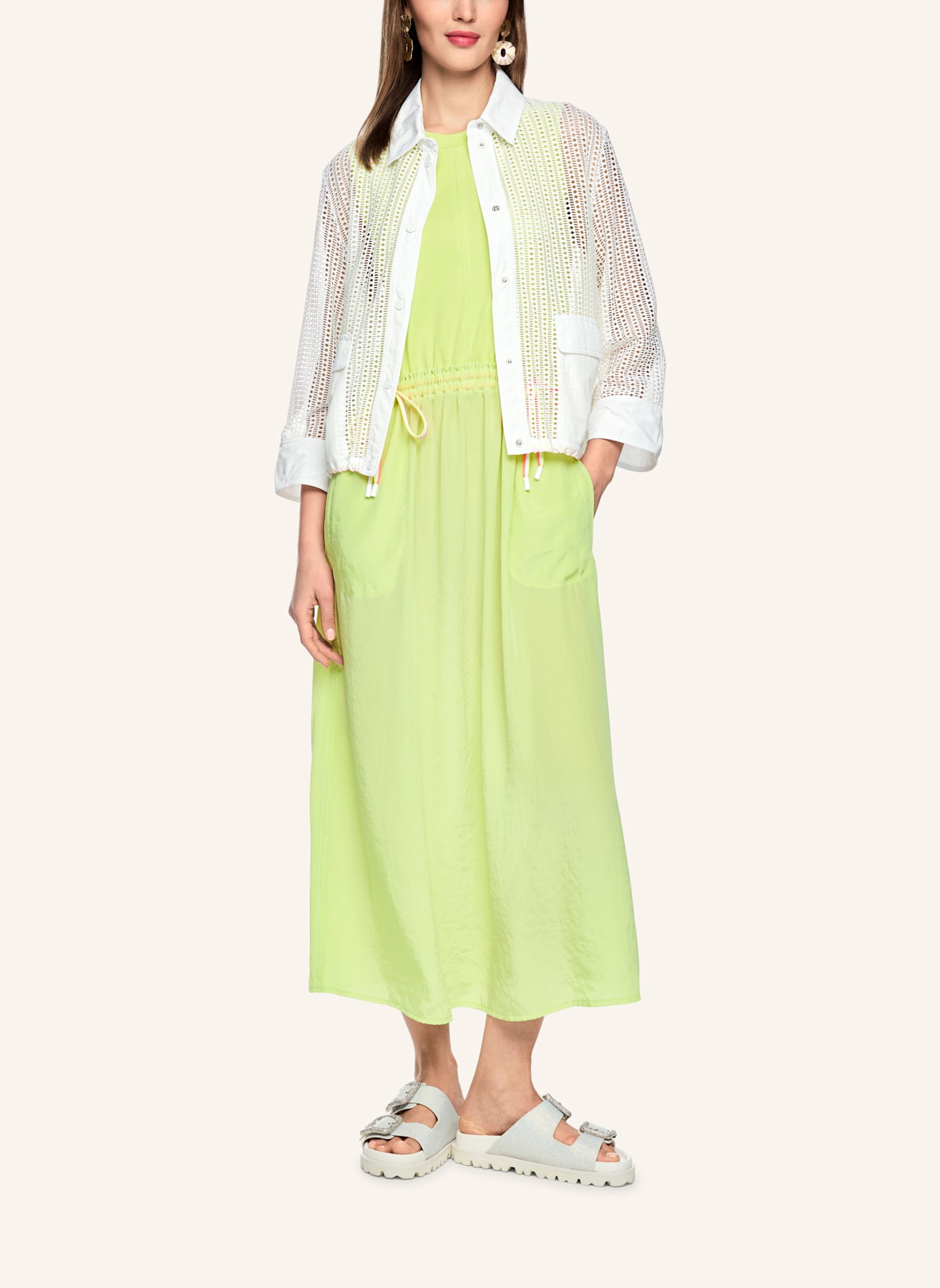 MARC CAIN Jacke: WEISS